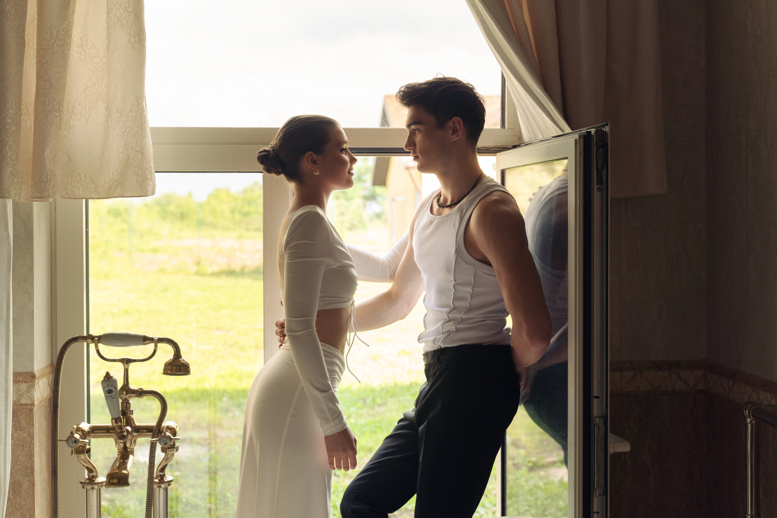 Черно-белый взрослый, детский портрет. Портретный фотограф в Краснодаре Валерия Матирная