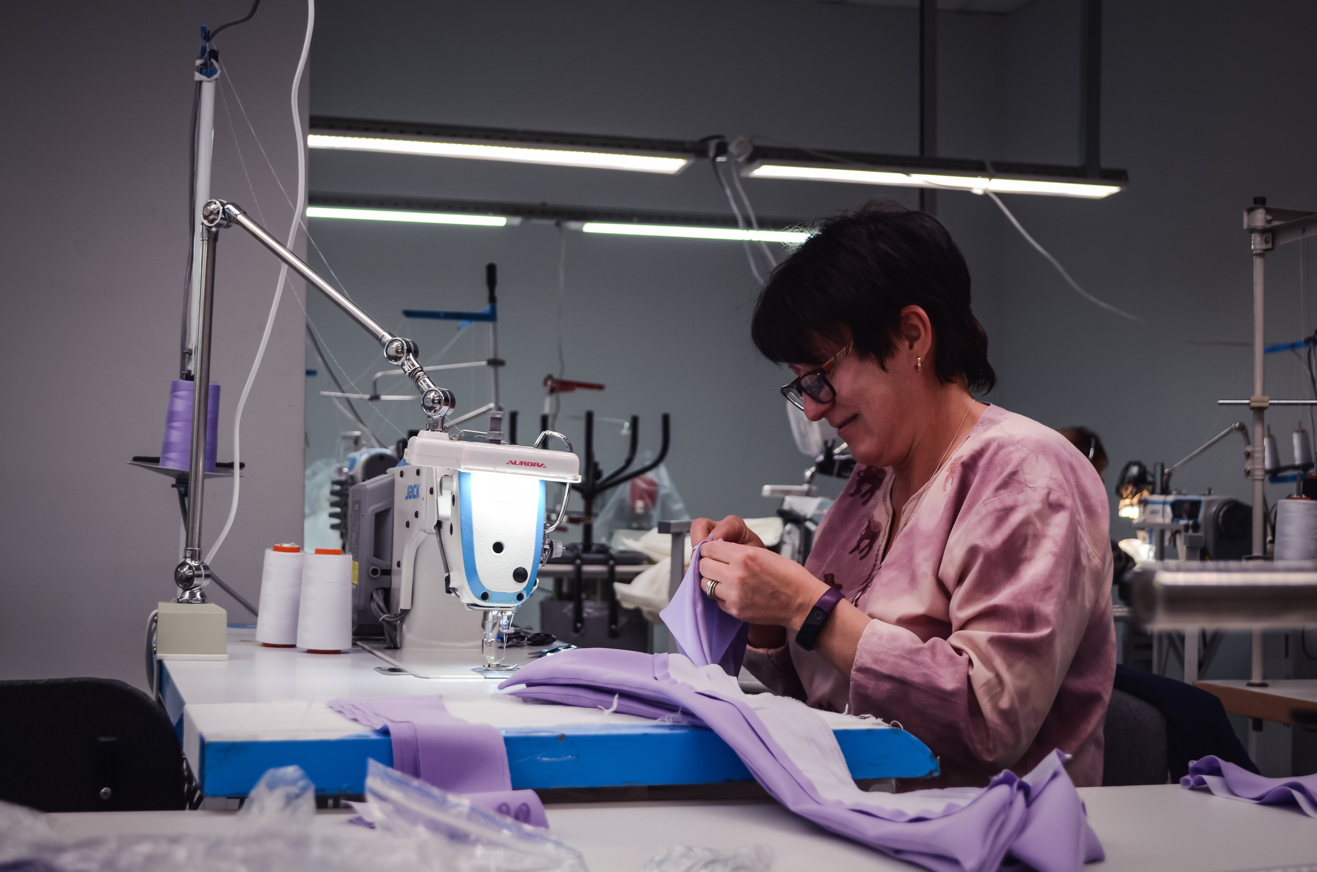 Цех по пошиву. Фотограф