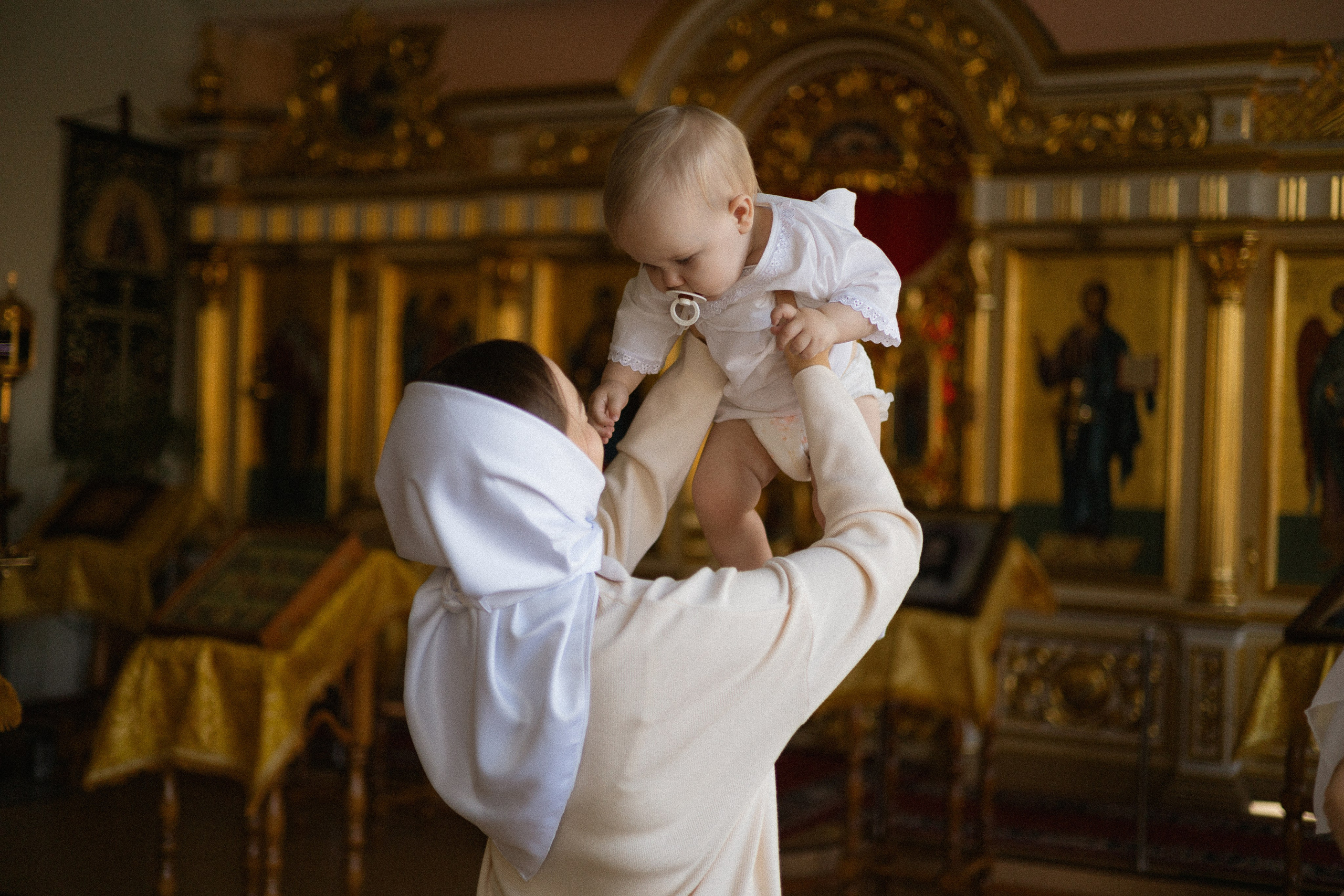 Крещение Лёвы. Фотограф в г. Чита