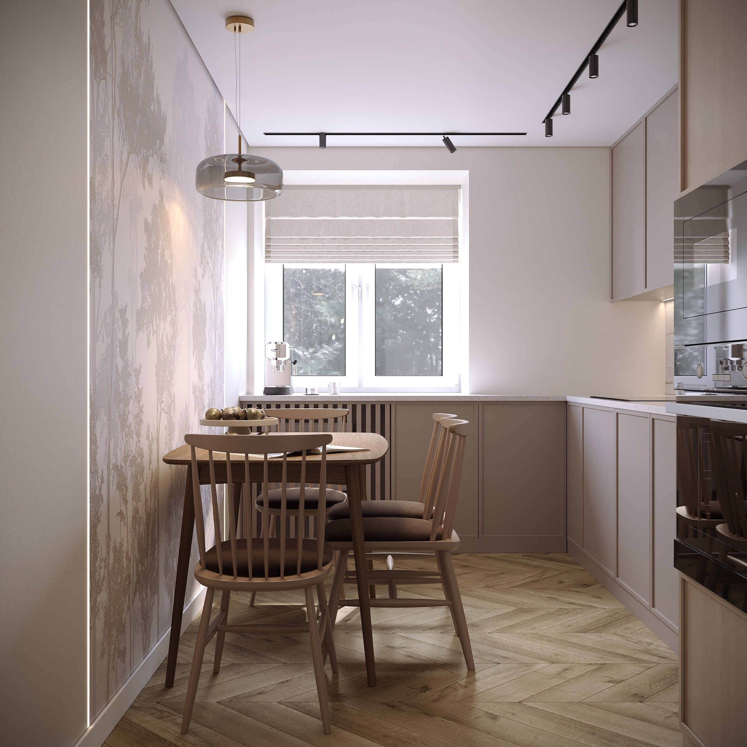 Квартира 62,7 кв. (часть 1). Annything design