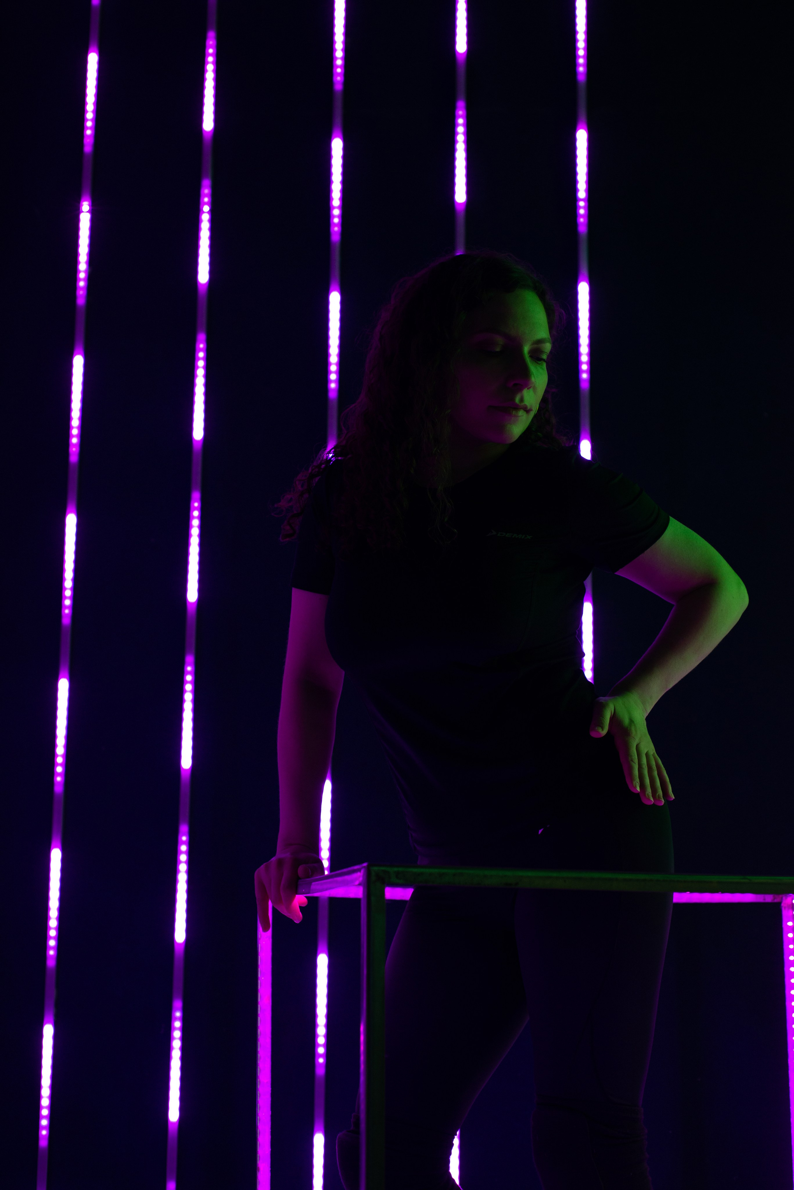 Анна в стиле киберпанк. Фотограф и дизайнер в Москве Екатерина Лобачева