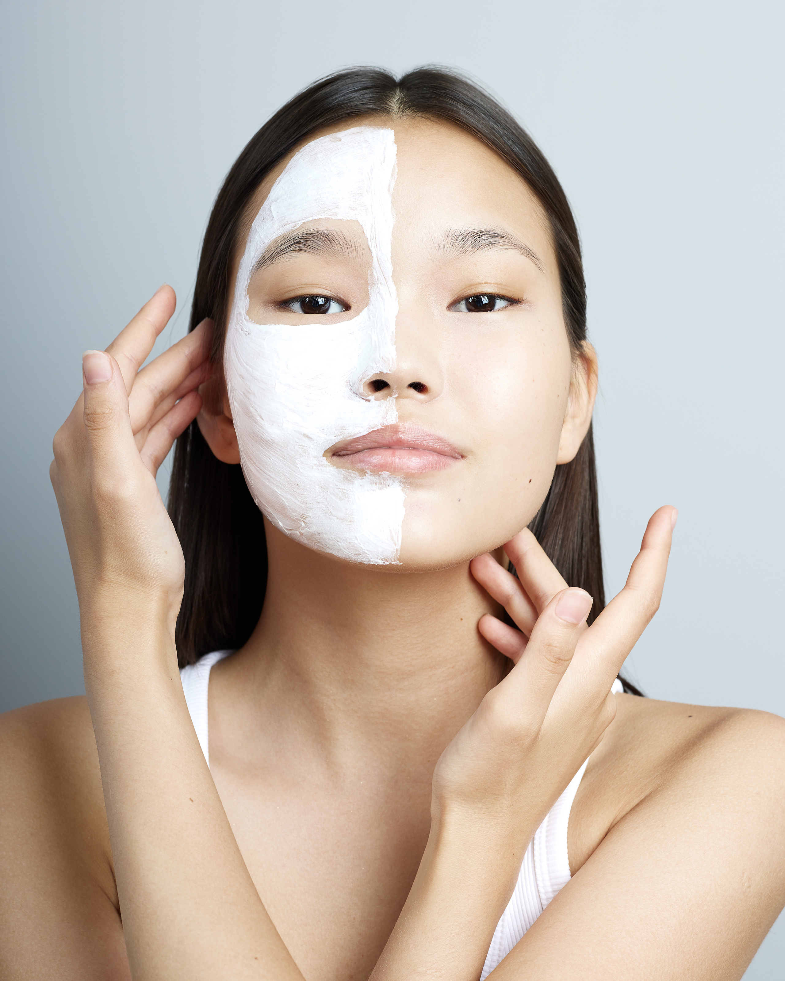 The face only. Fashion and advertising photographer