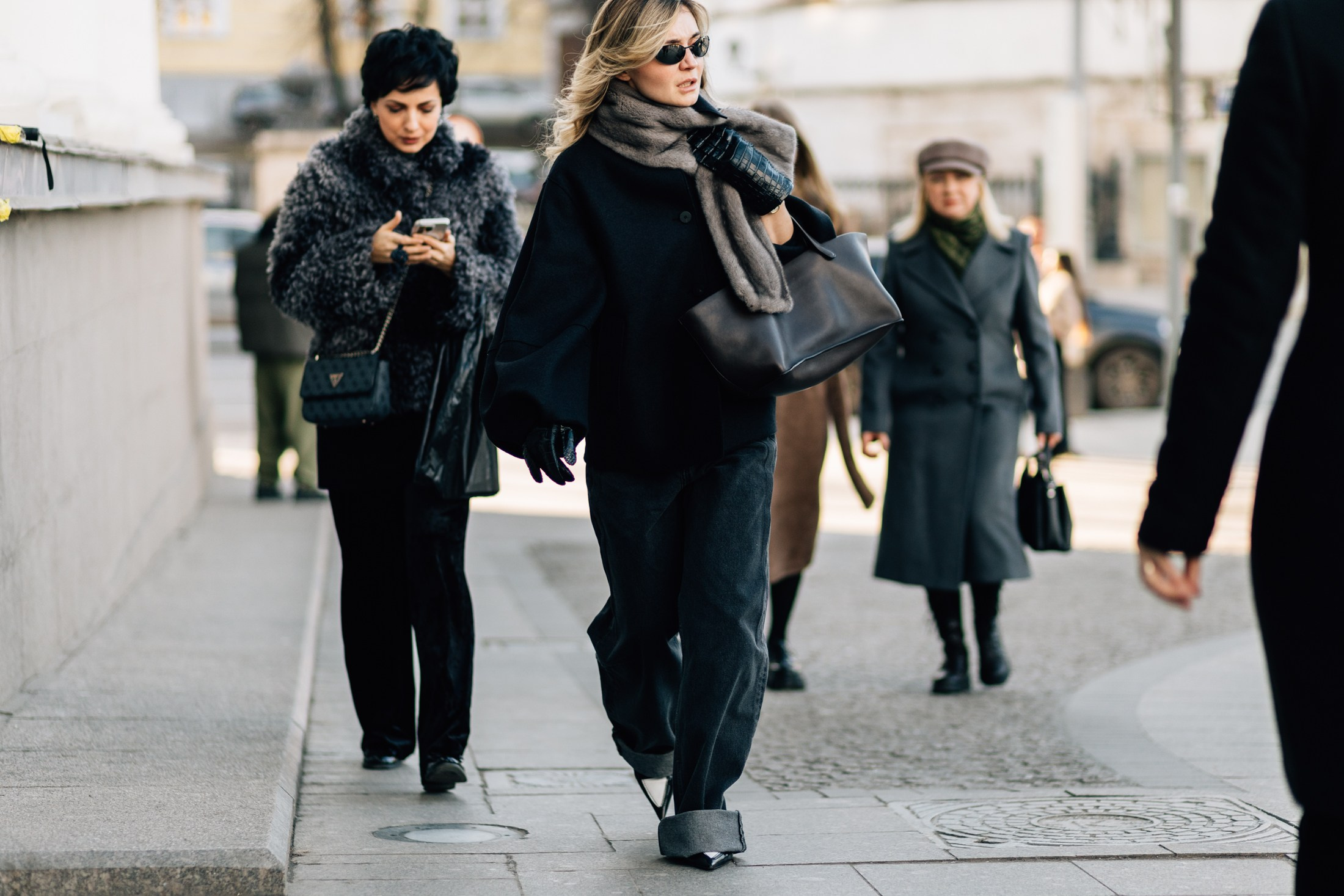 Moscow Fashion Week Streetstyle Day 4. Shami Pezhonov Photography