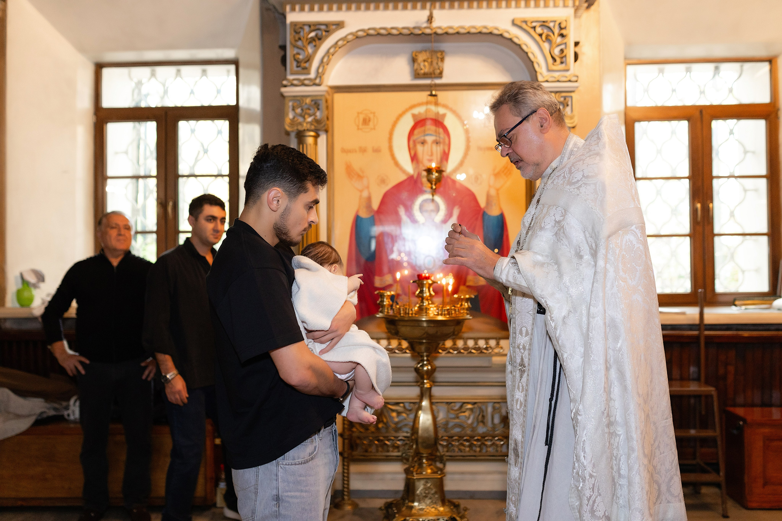 Таинство крещения Лилии. Фотограф в Железнодорожном и Балашихе