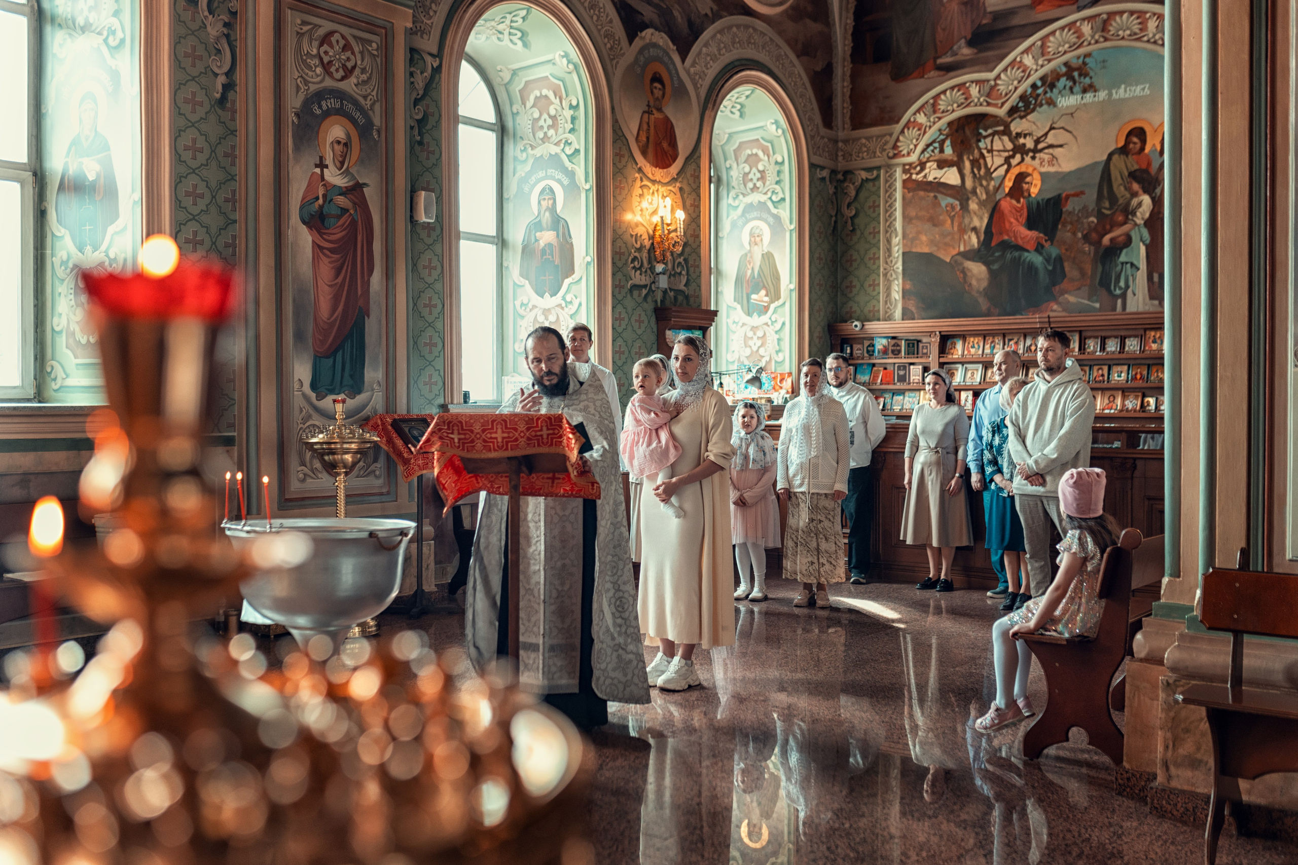 Храм в Большом Козино, рабочий посёлок Большое Козино. Екатерина Крапивина фотограф церковных Таинств в Нижний Новгороде