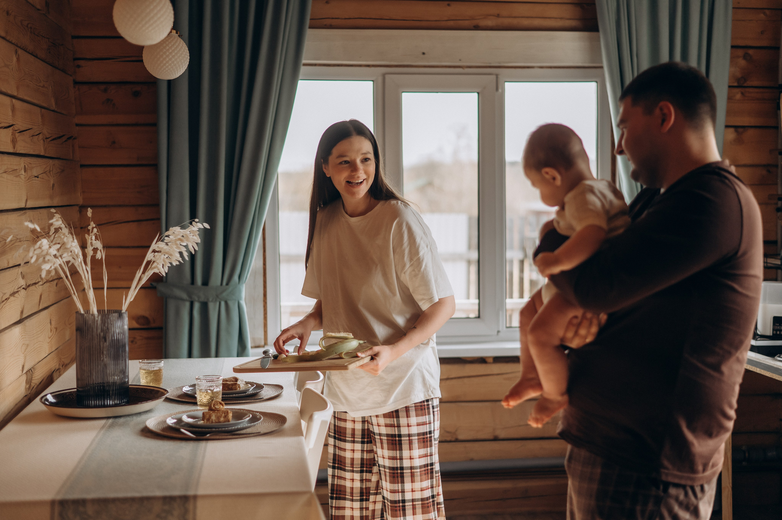 Семья Курикаловых (домашняя). Фотограф в Иркутске