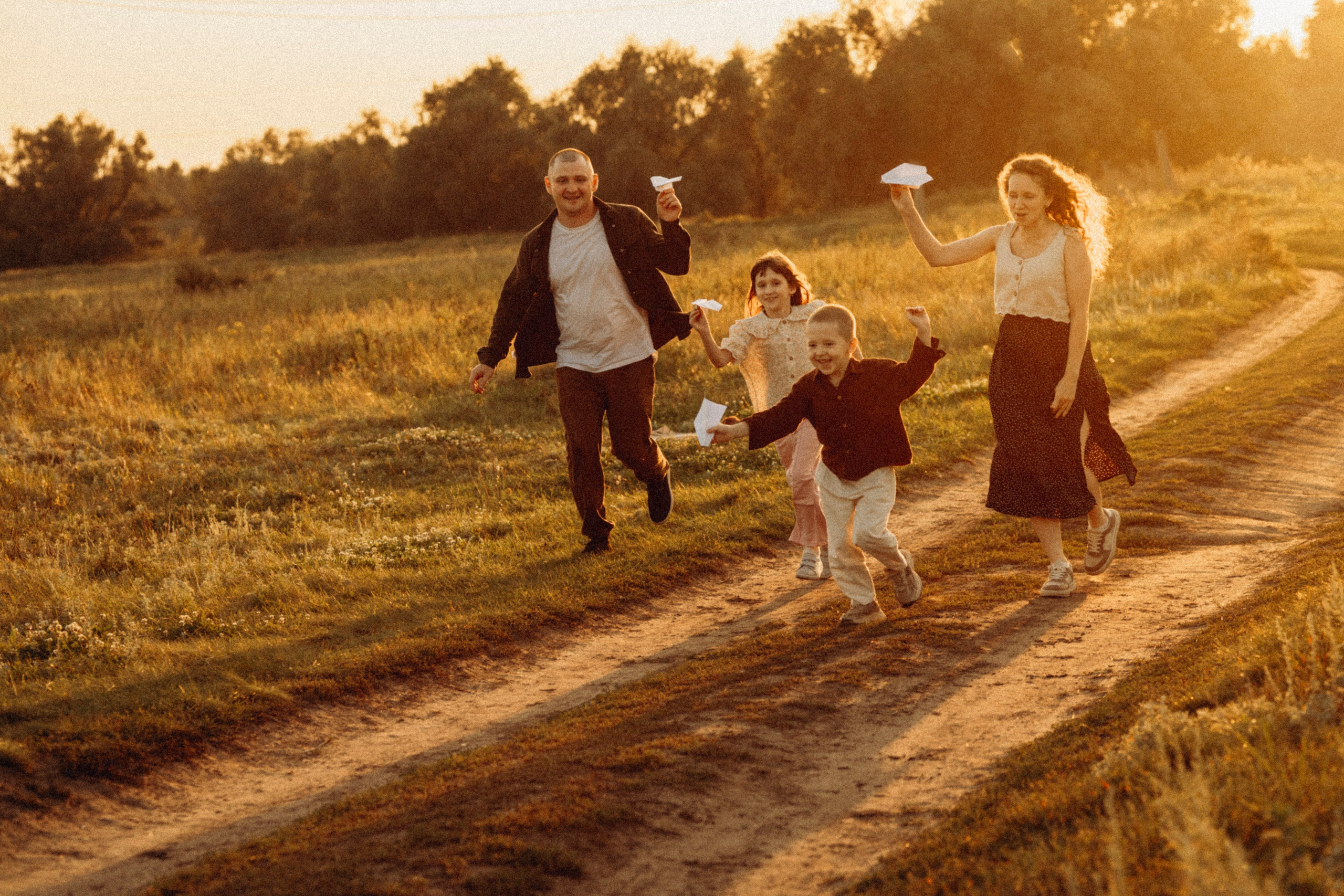 В лучах заката. Lifestyle семейный и детский фотограф в Омске Иванова Екатерина