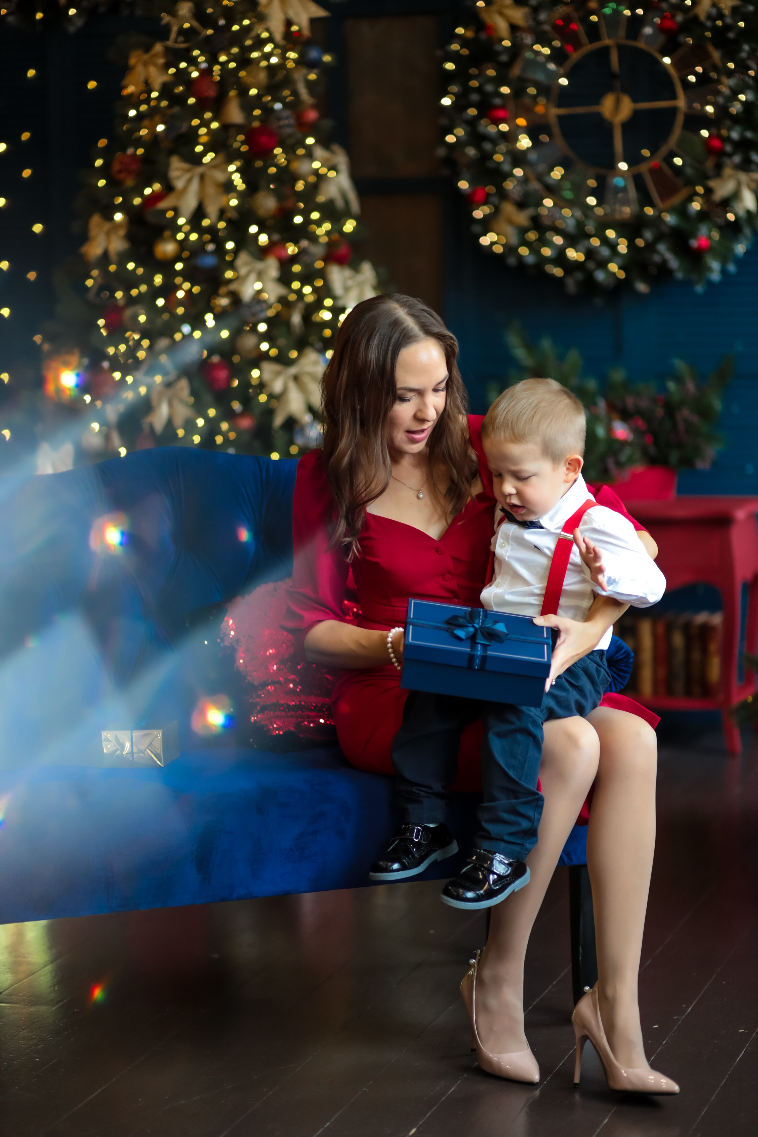 Новогодняя фотосессия в студии Леонардо. Kharchenkotatianaweddingphoto