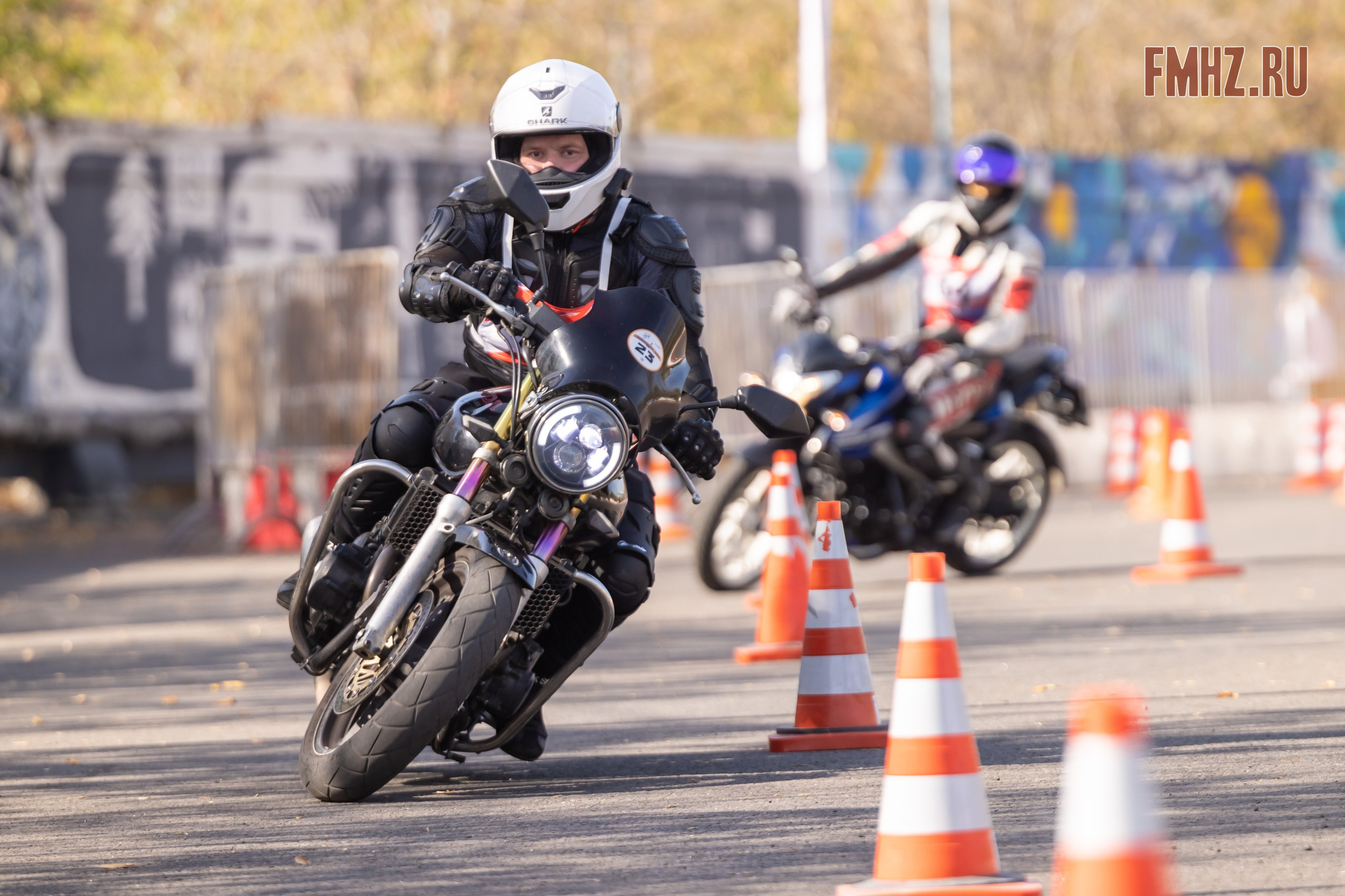 Соревнования по мотоджимхане на площадке Мосгортранс 15.09.2024. Фотограф Владимир Охрименко