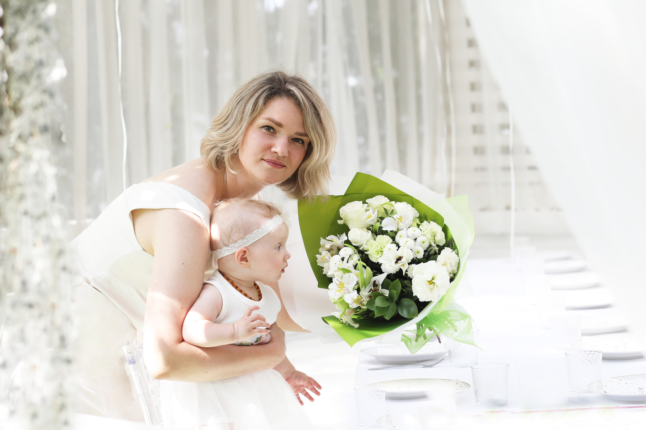 Первый год малышки. Семейная съёмка. Главная