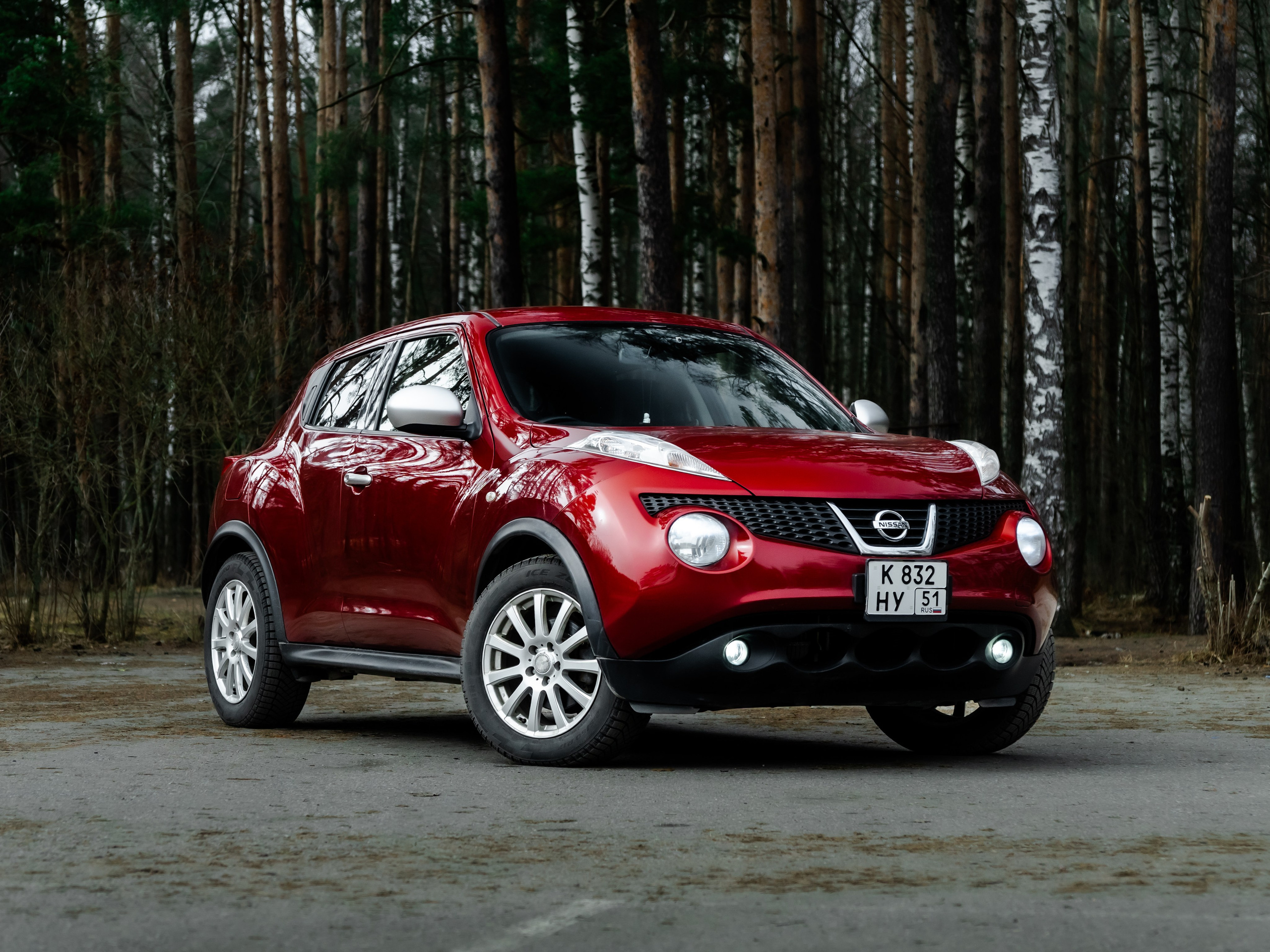 NISSAN JUKE JAPAN. Opasnophoto