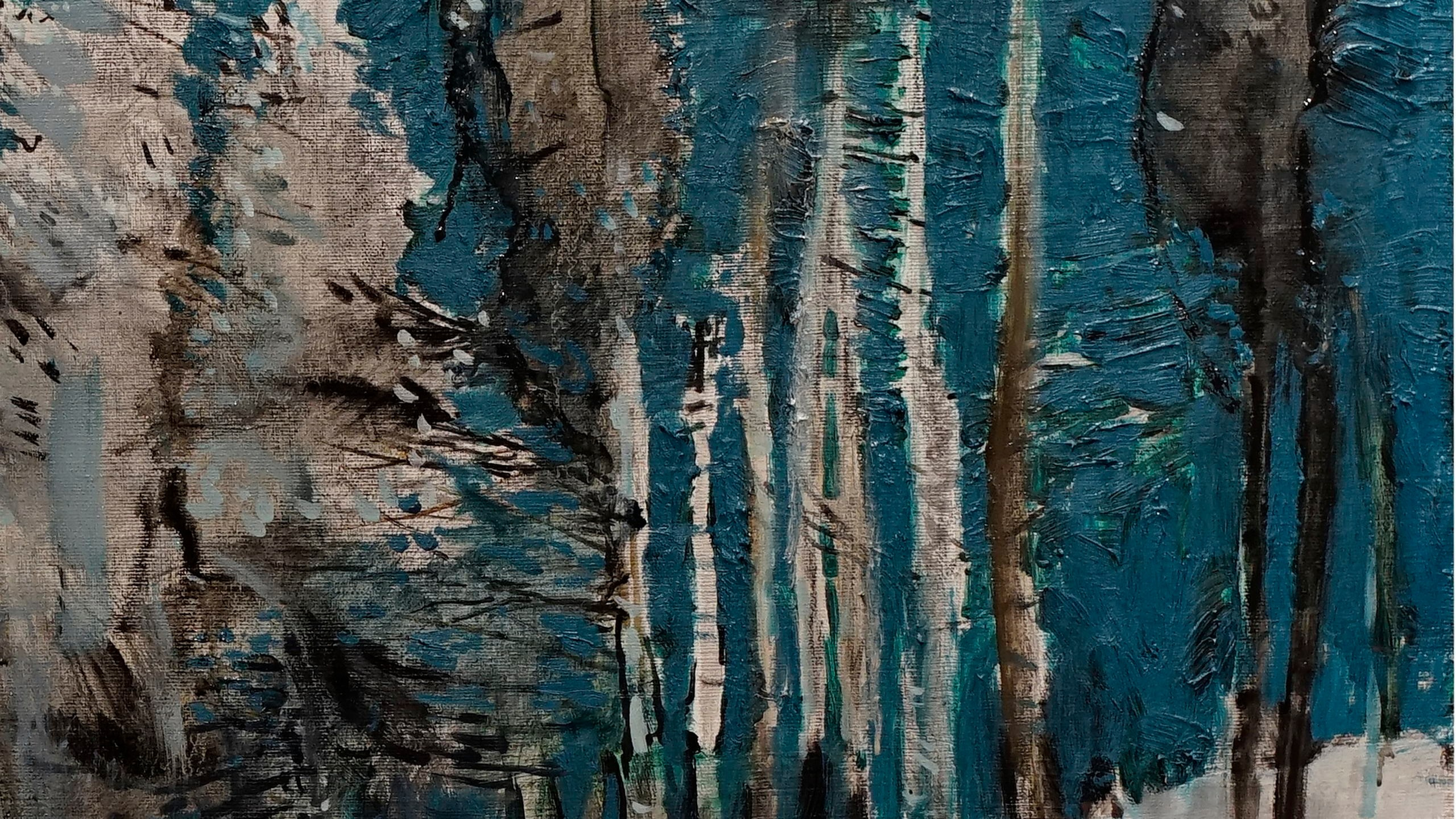 2024. Paintings by the artist Sergey Ratchin
