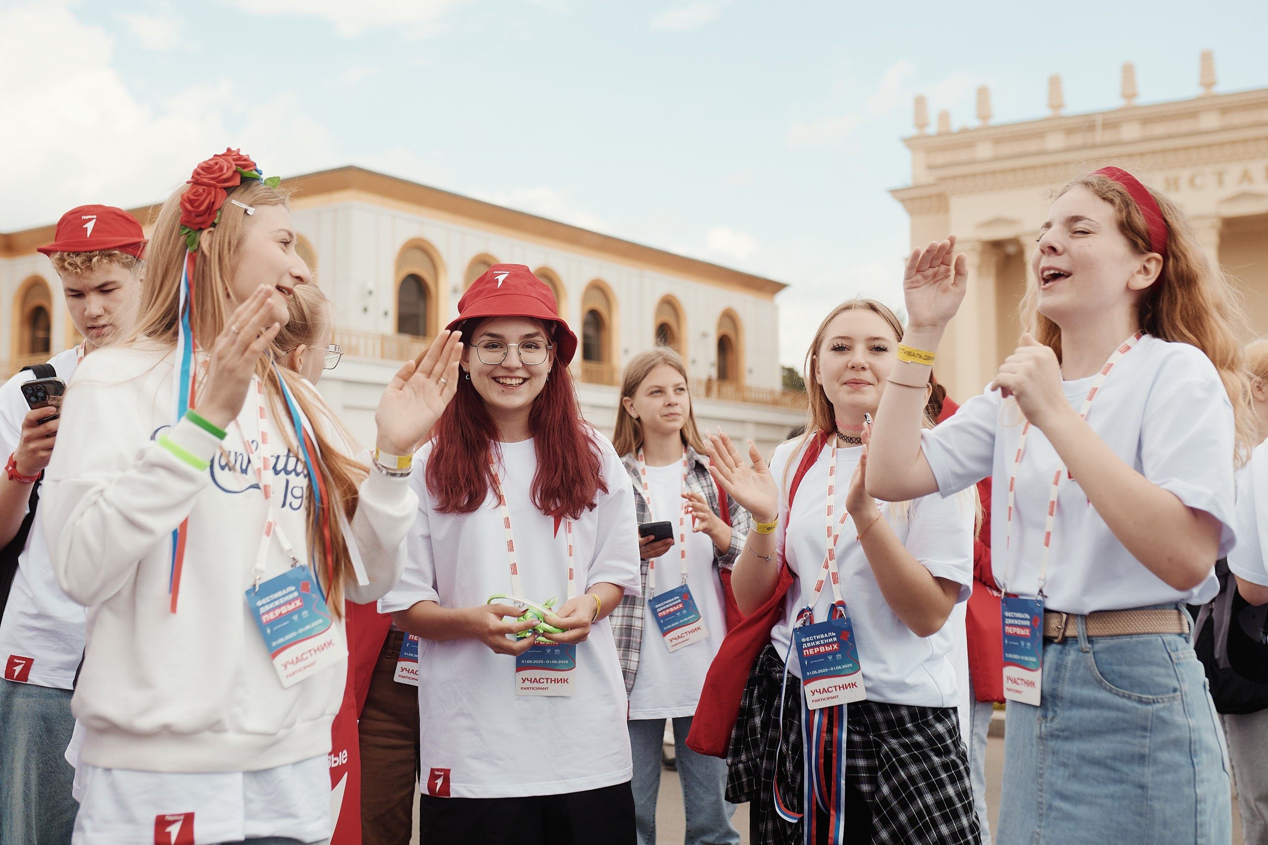 Фестиваль Движения Первых 2025. Репортажная съемка в Москве