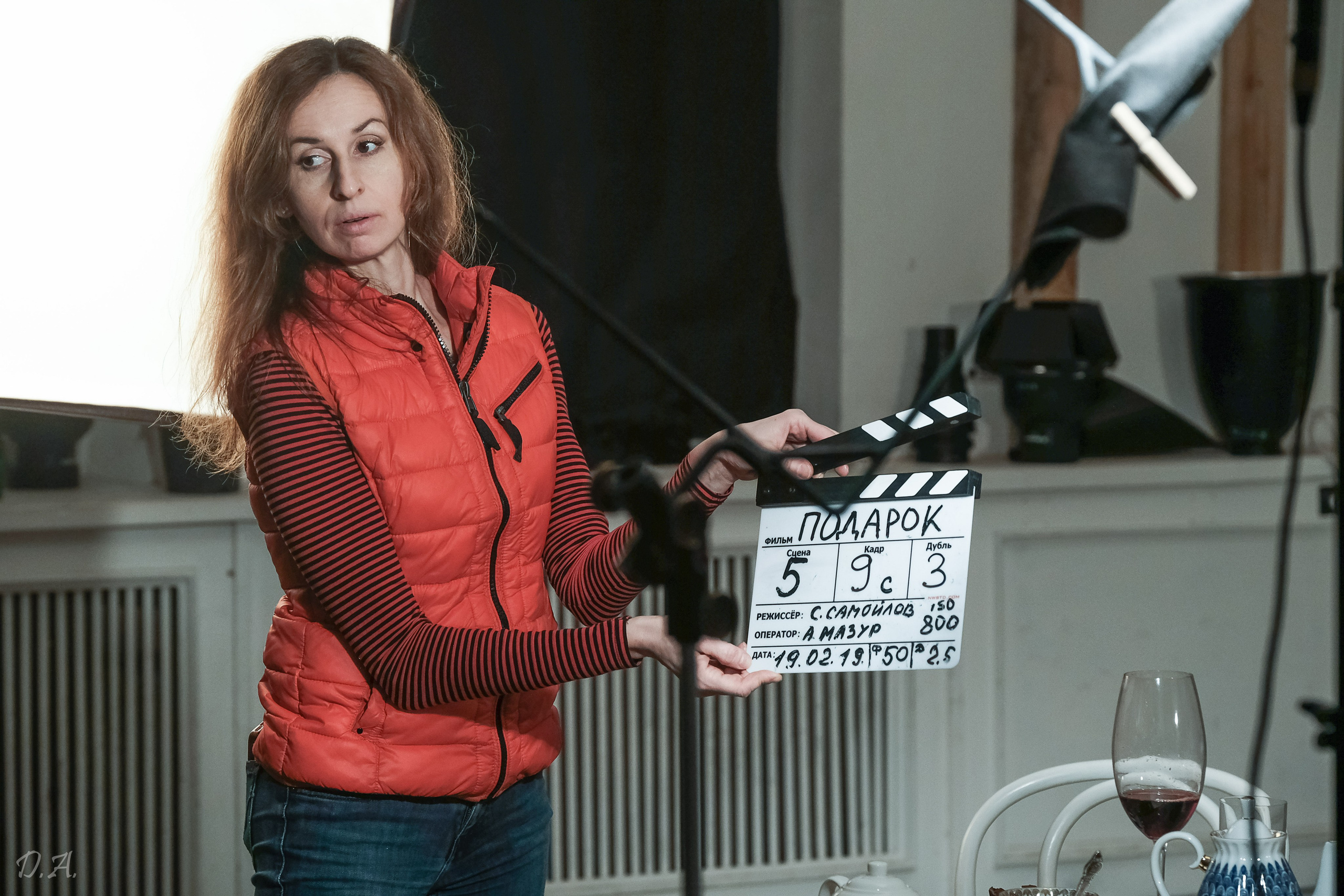 Короткий метр «Подарок». Реж. Серж Самойлов. Бэкстейдж. Фотограф Дмитрий Алексеев