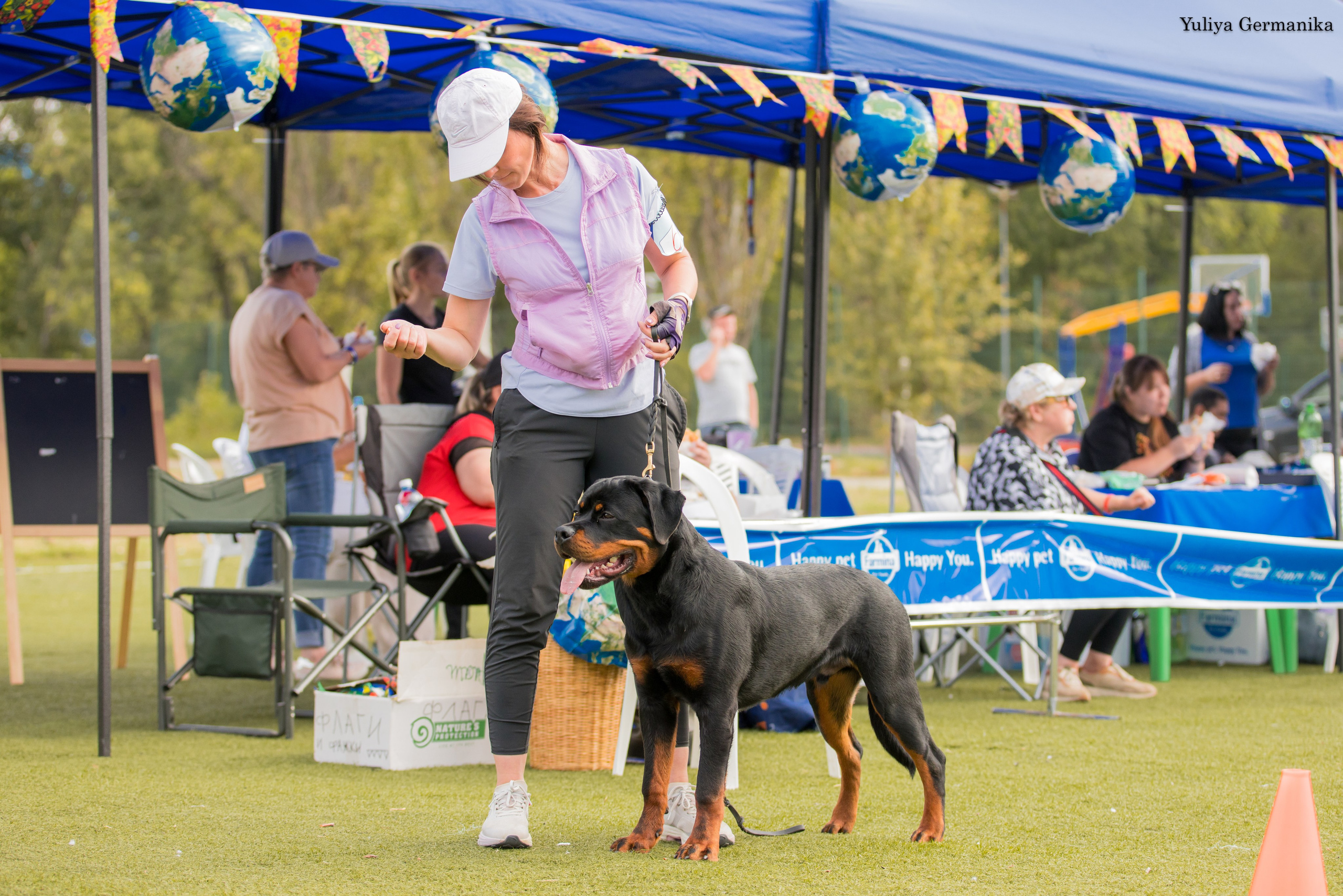 Анапа 16-17.09.2023 моно ротвейлеров. Фотограф-анималист Юлия Германика