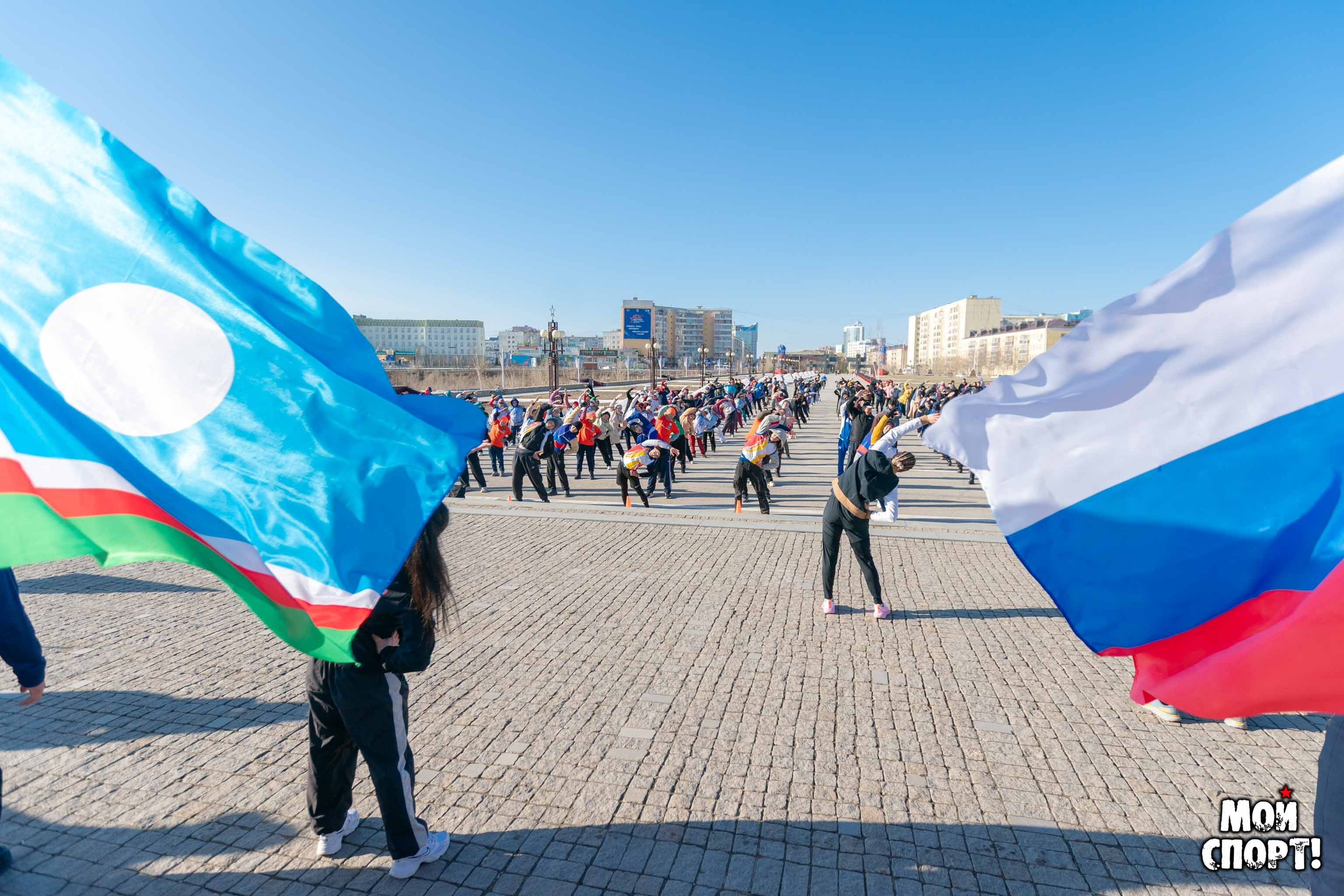 Утренние зарядки: открытие сезона. Студия «Мой Спорт!» — все о спорте в Якутии