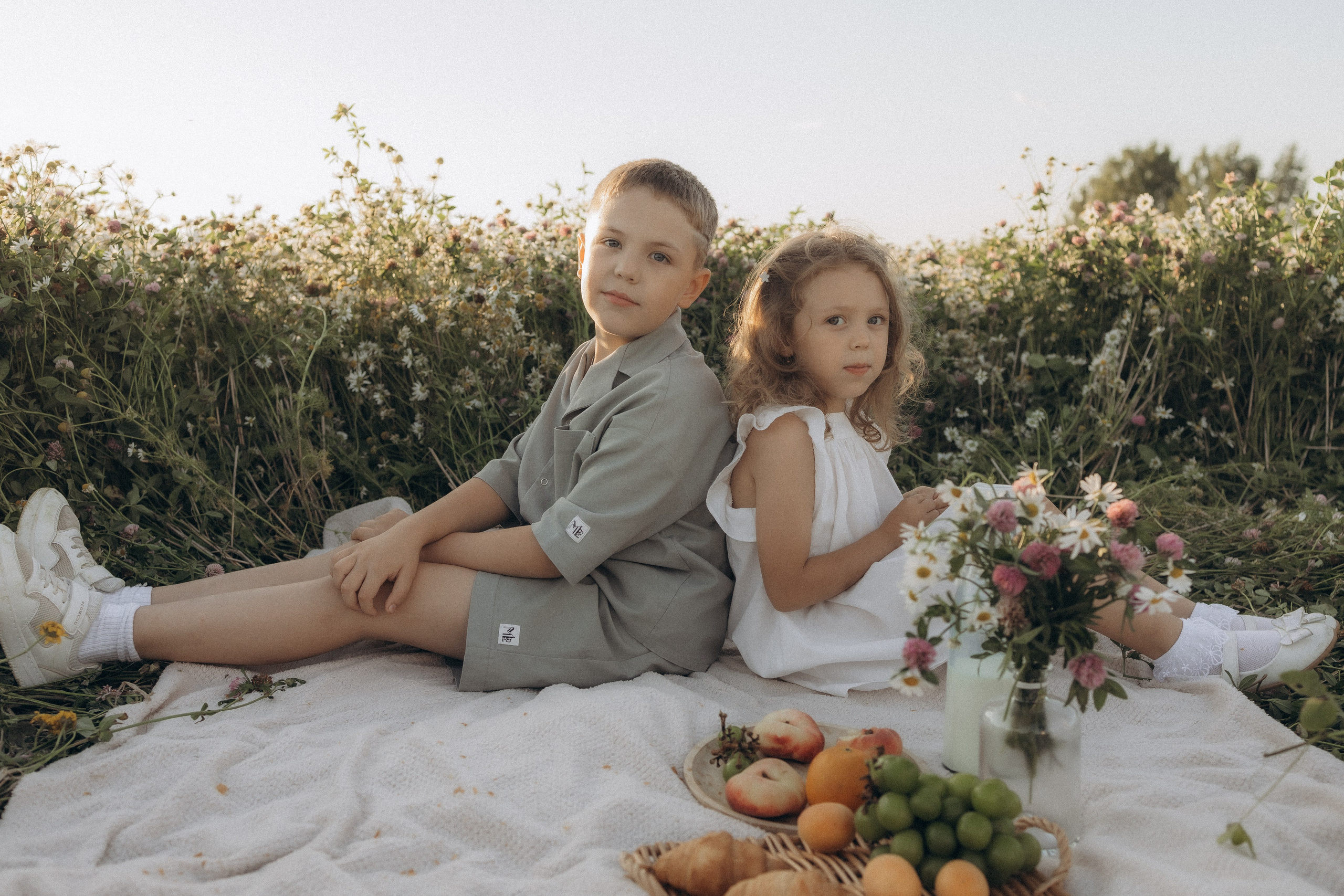 Семейная в ромашках. Эльвира Галимьянова — семейный фотограф Екатеринбурга