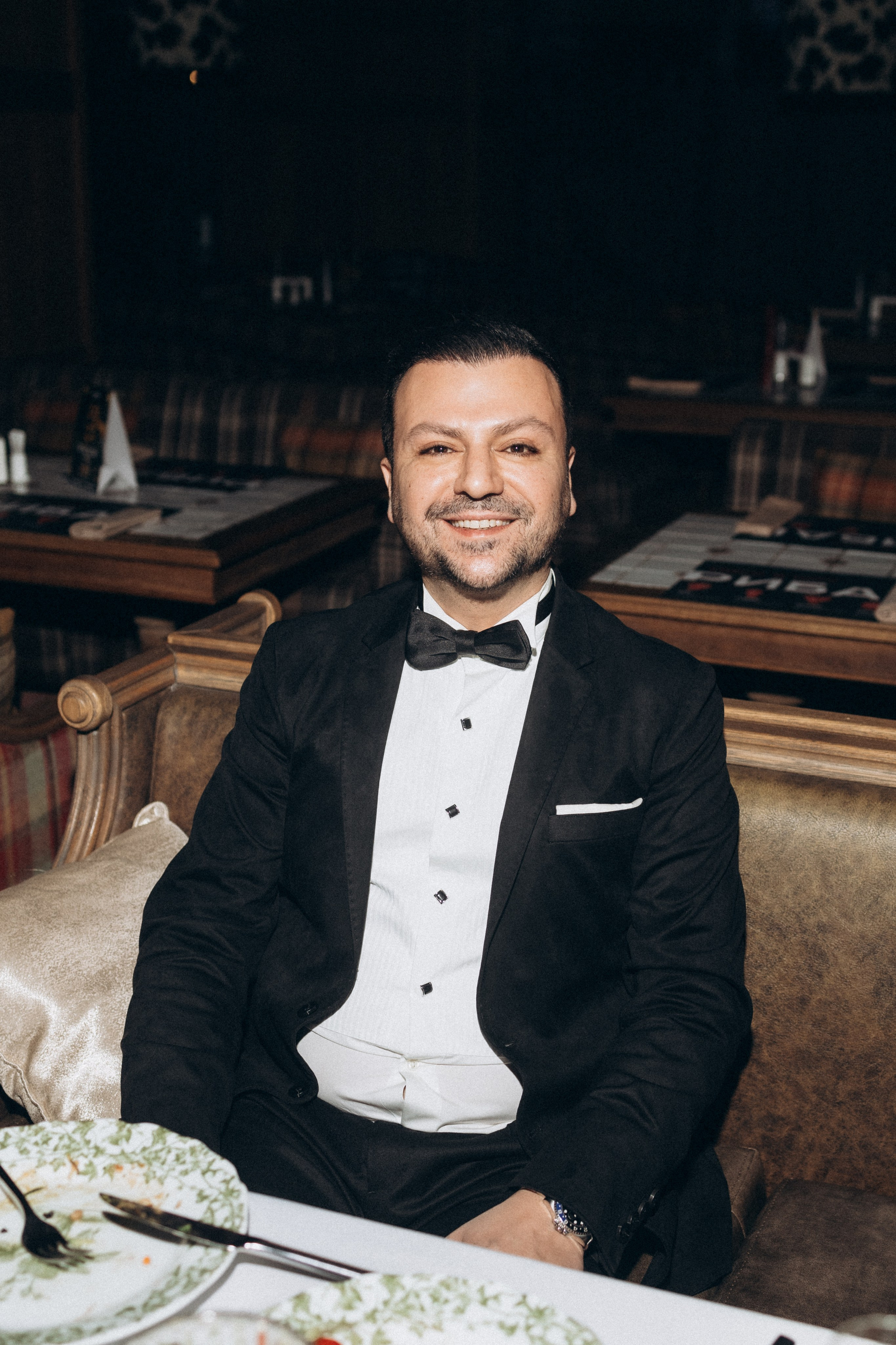 Новогодний корпоратив ресторан Рибай. Фотограф Артем Бросов в Санкт-Петербурге и Дубае