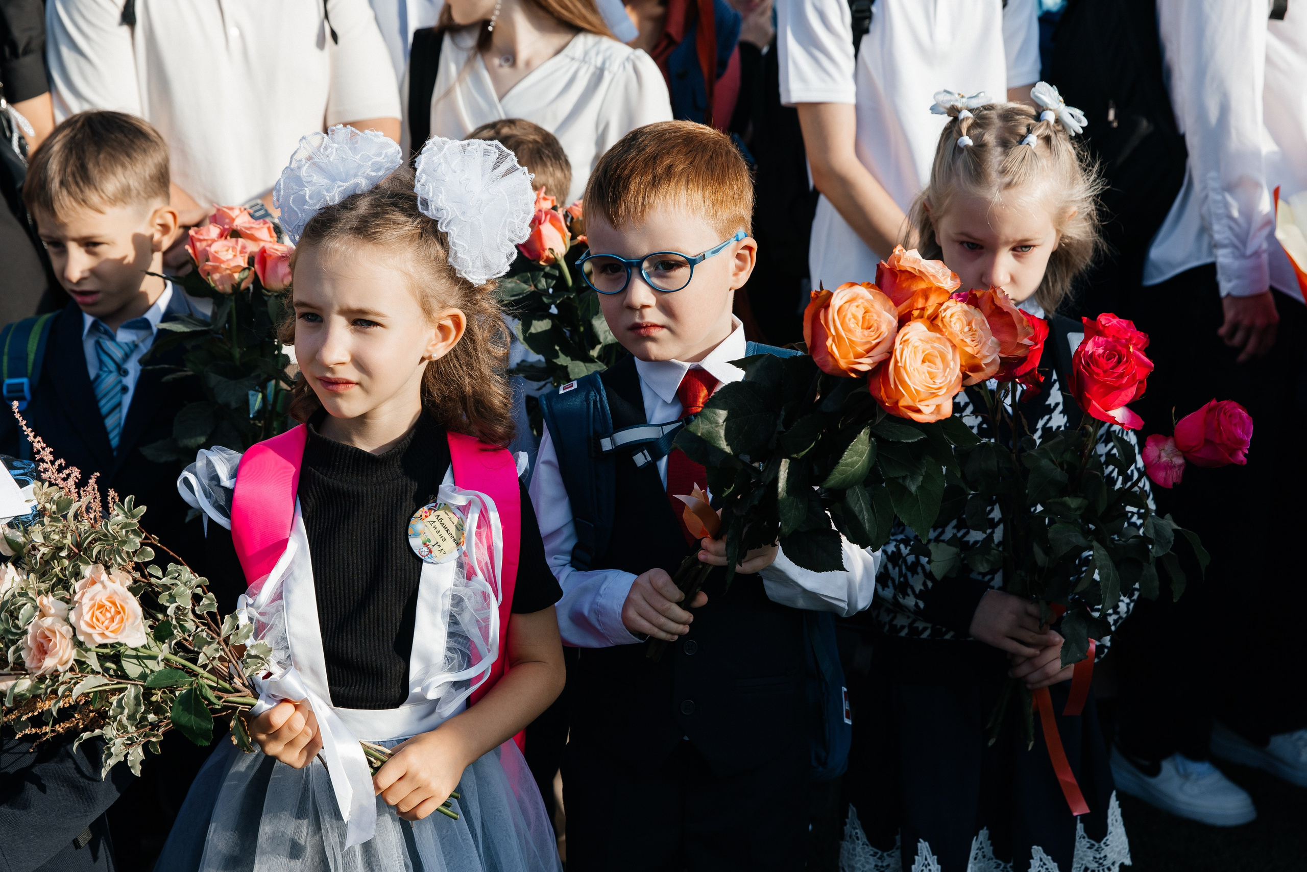 1 сентября 1 класс. Фотограф Москва Шептаев Артём