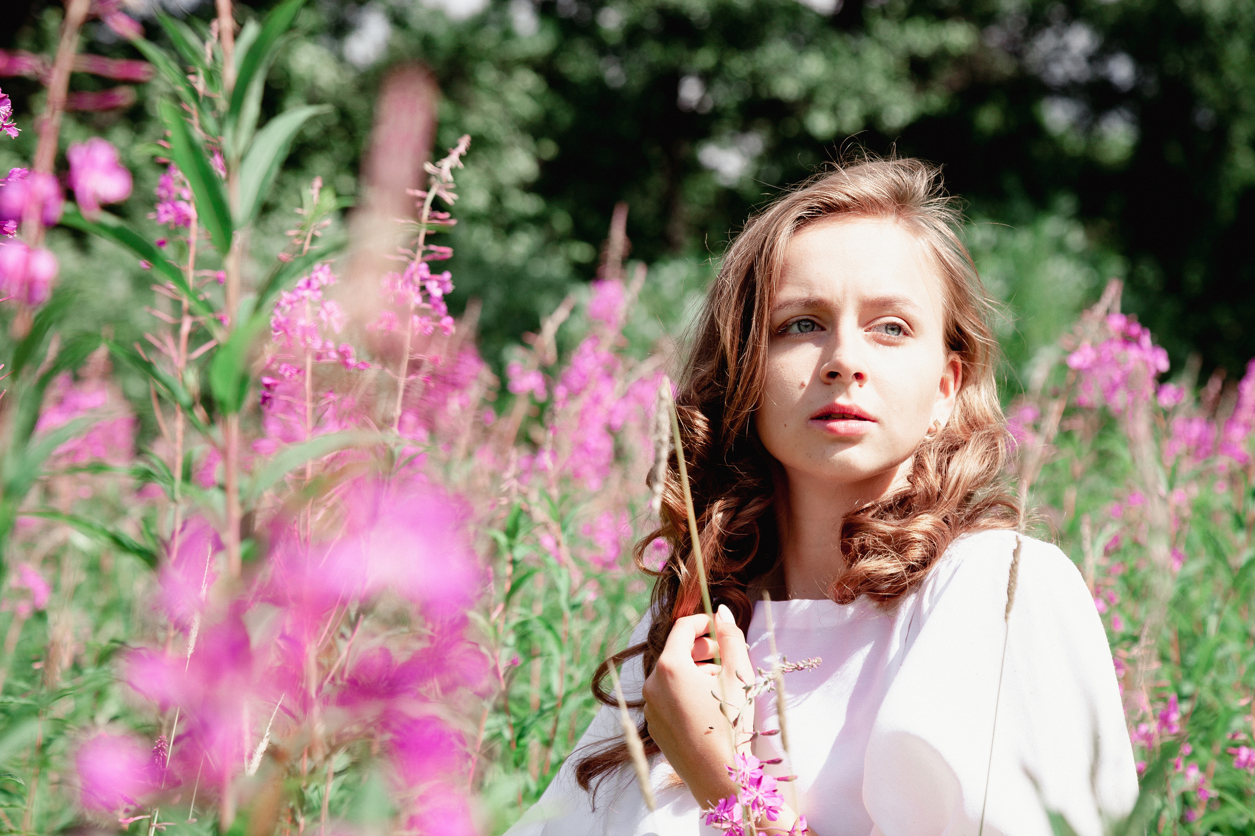 Мечтательная. Портретный фотограф Ната Тезикова. Санкт-Петербург