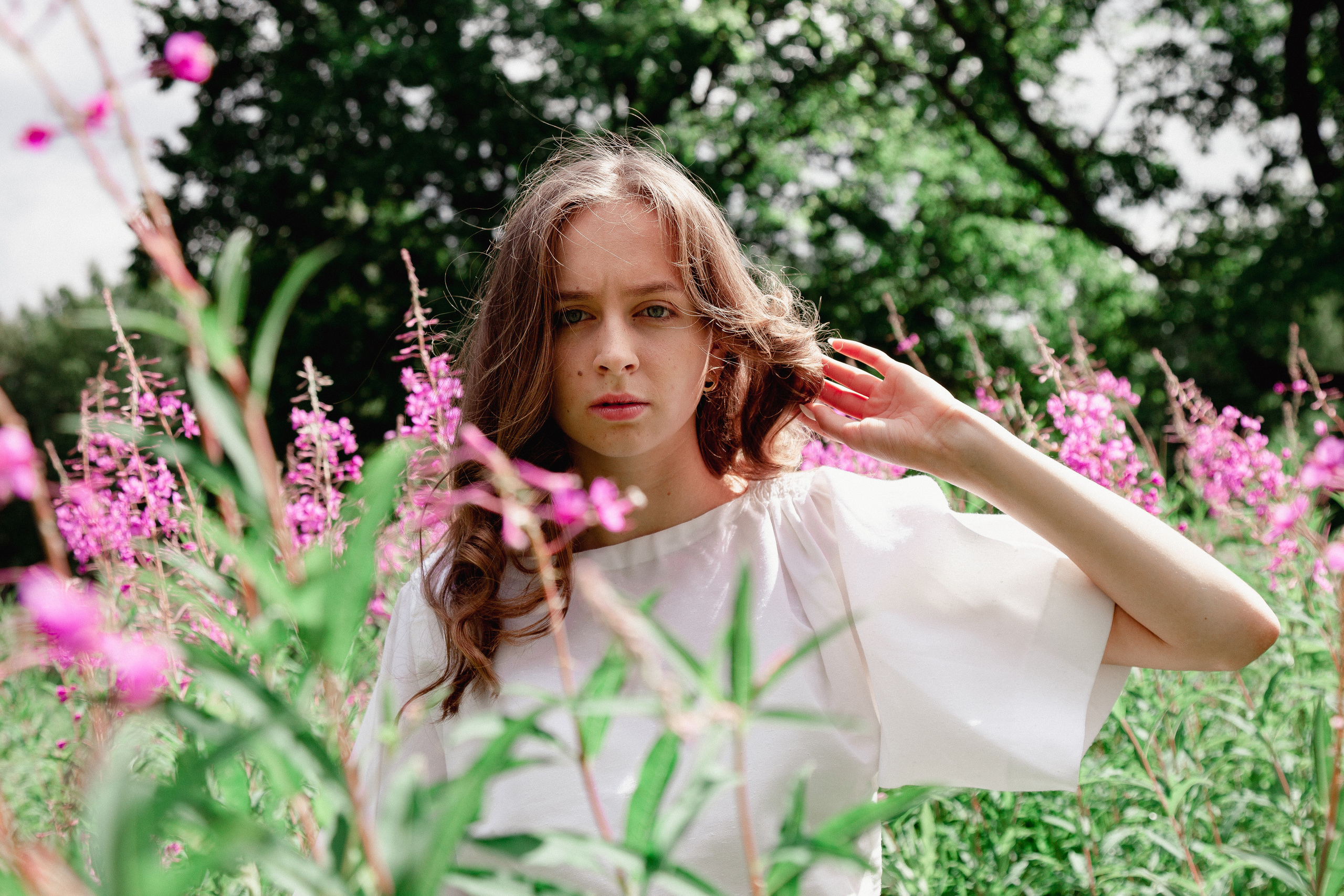 Мечтательная. Портретный фотограф Ната Тезикова. Санкт-Петербург