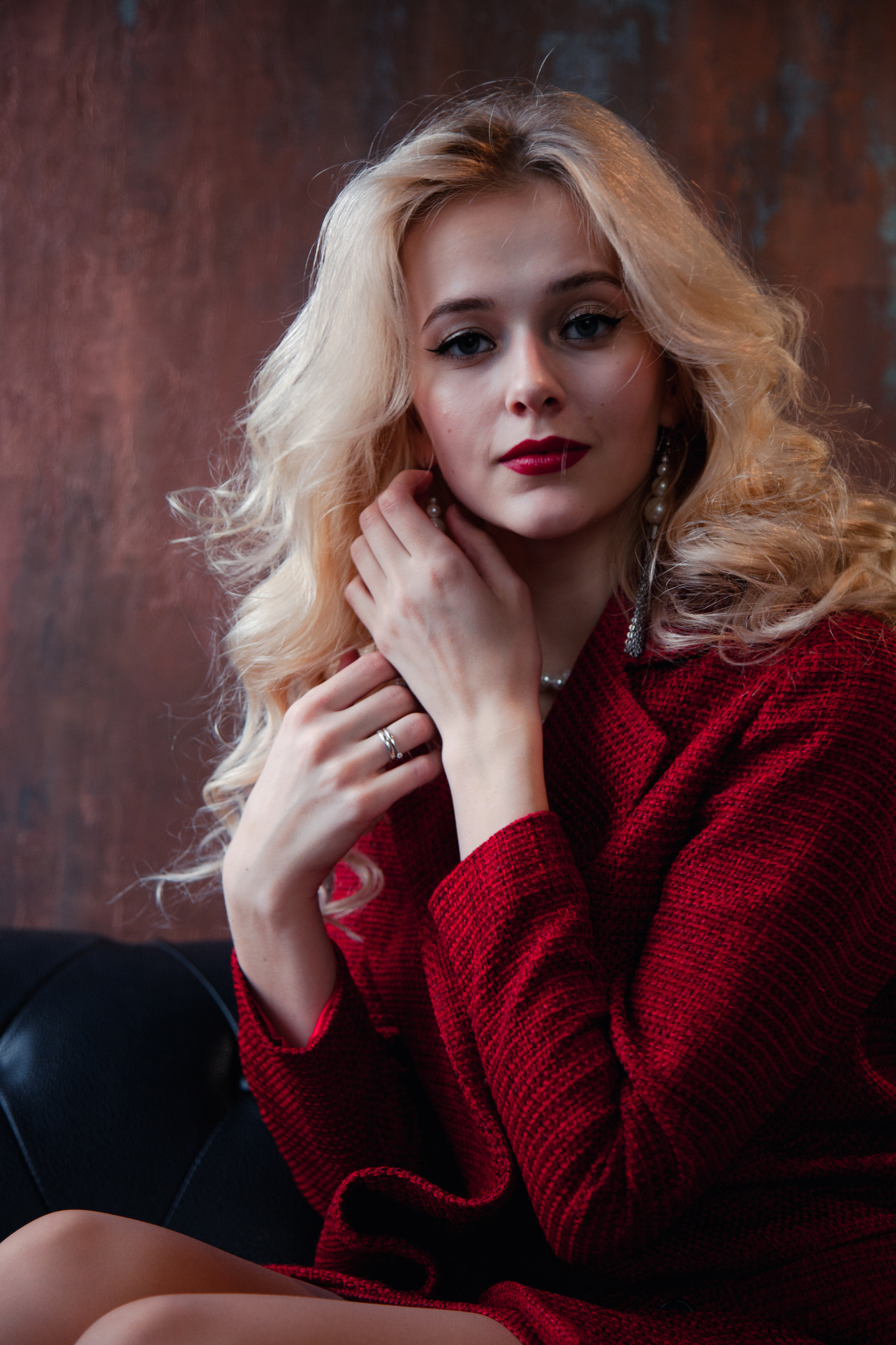 Lady in red. Портретный фотограф Ната Тезикова. Санкт-Петербург