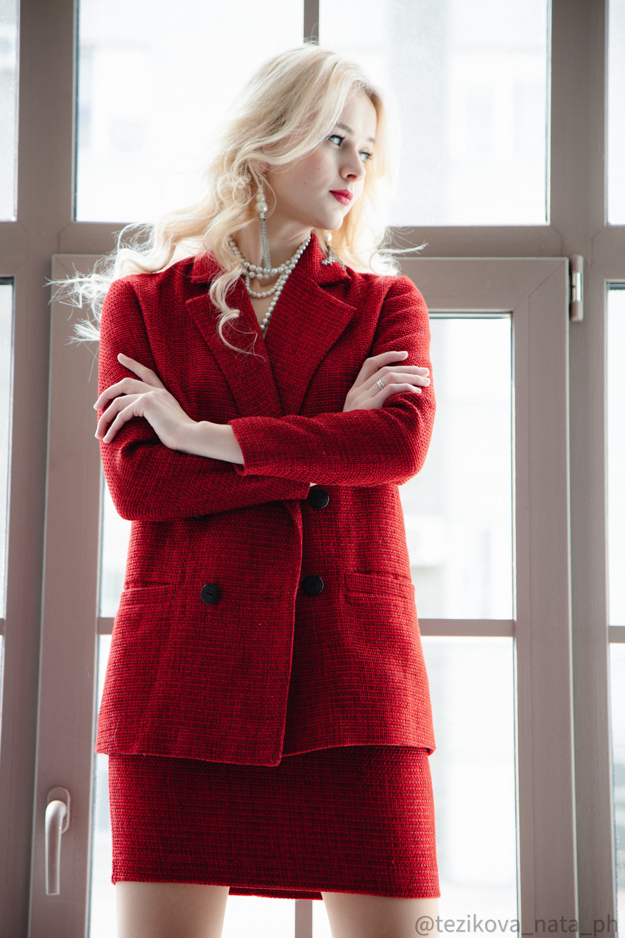 Lady in red. Портретный фотограф Ната Тезикова. Санкт-Петербург