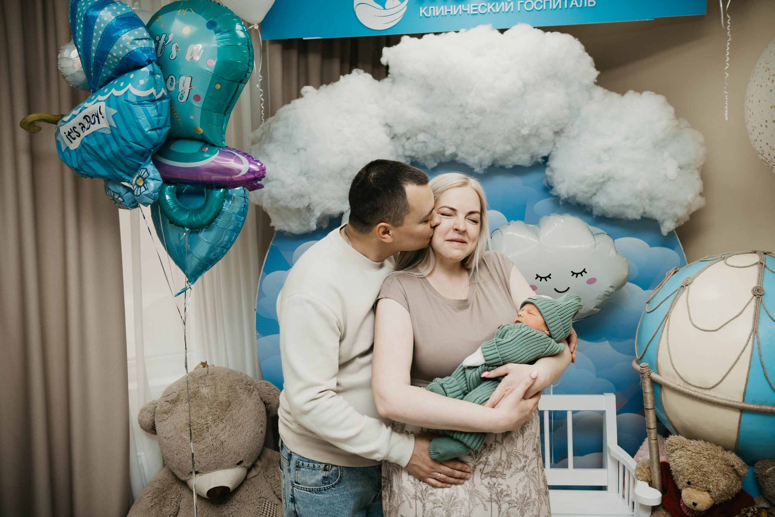 Выписка Степана на Севастопольском. Фотограф на выписку из роддома в Москве и МО