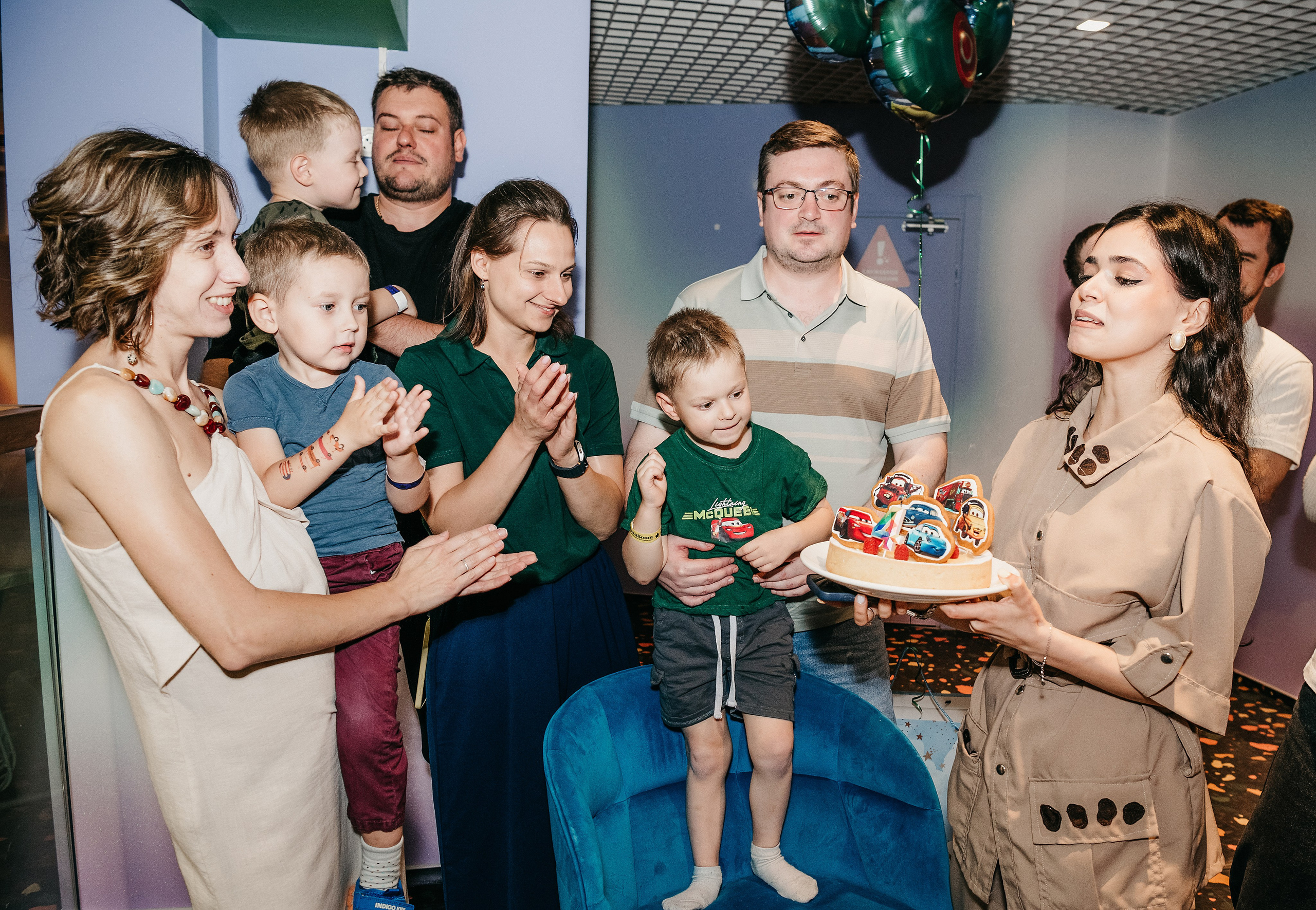 День рождения Кости. Фотограф на выписку из роддома в Москве и МО