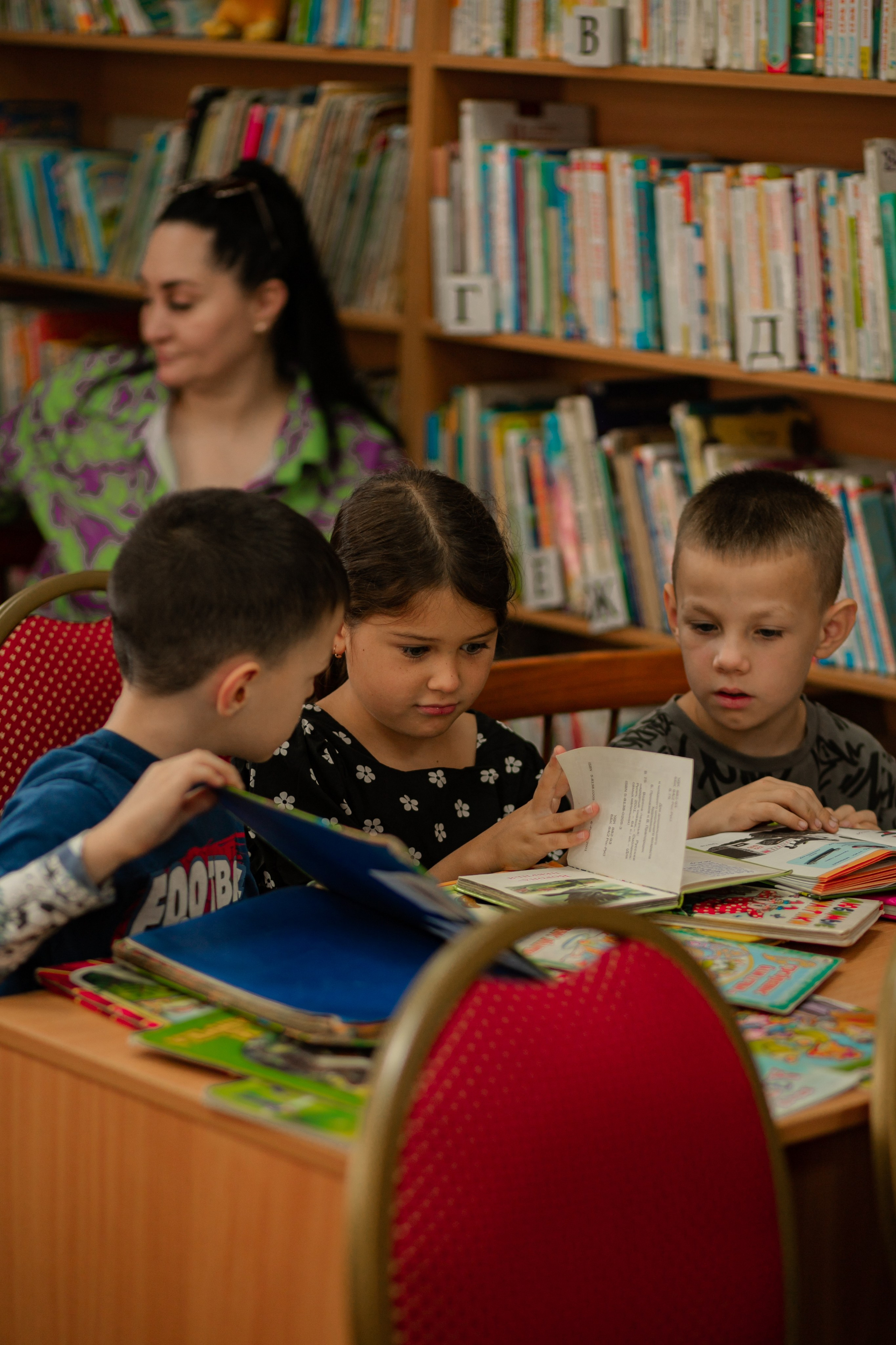 Экскурсия в библотеку. Фотограф Неверова Катерина