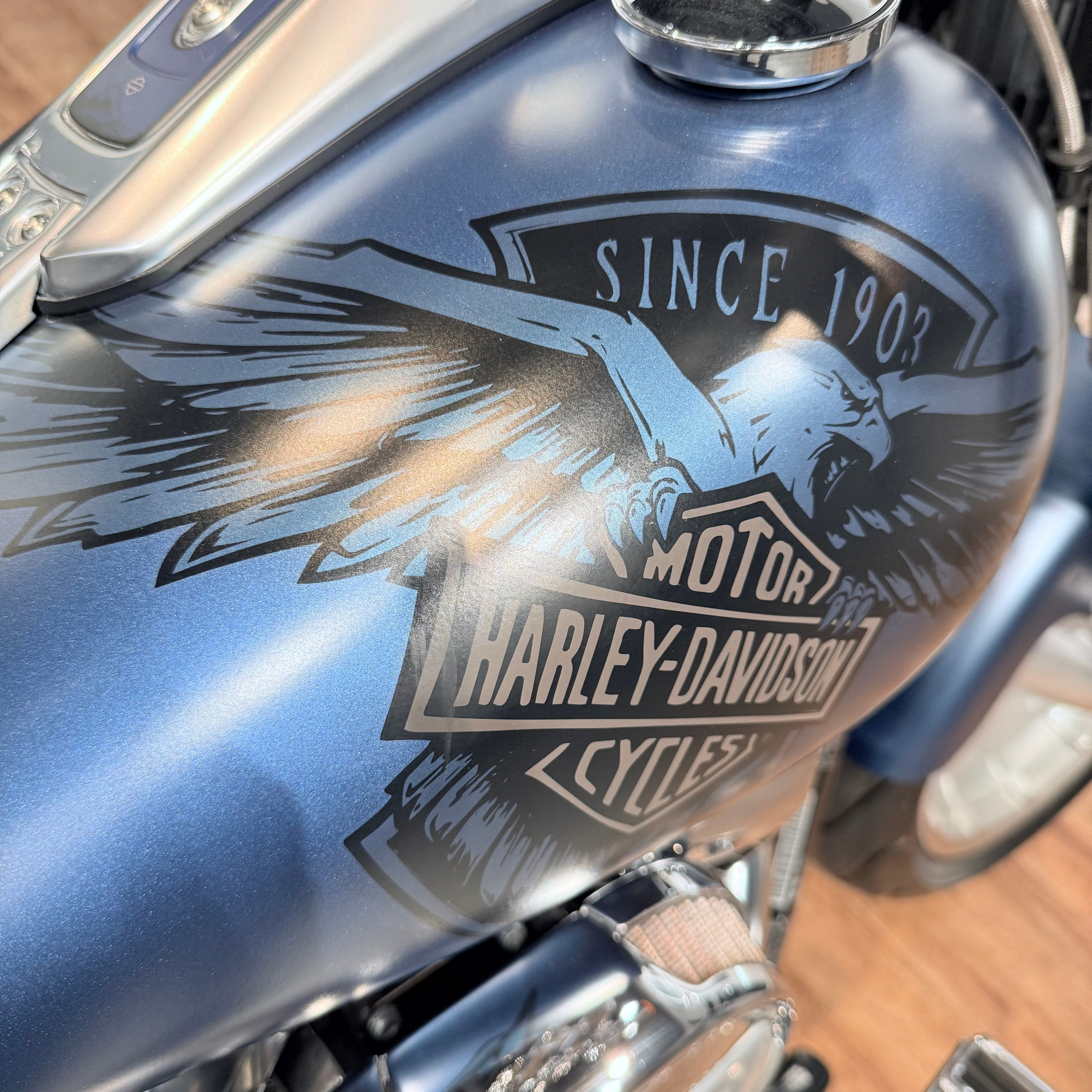 2018 Fat Boy 114 Bluе Dеnim 115 Yеars. Hello Davidson, Москва. Только хорошие мотоциклы…