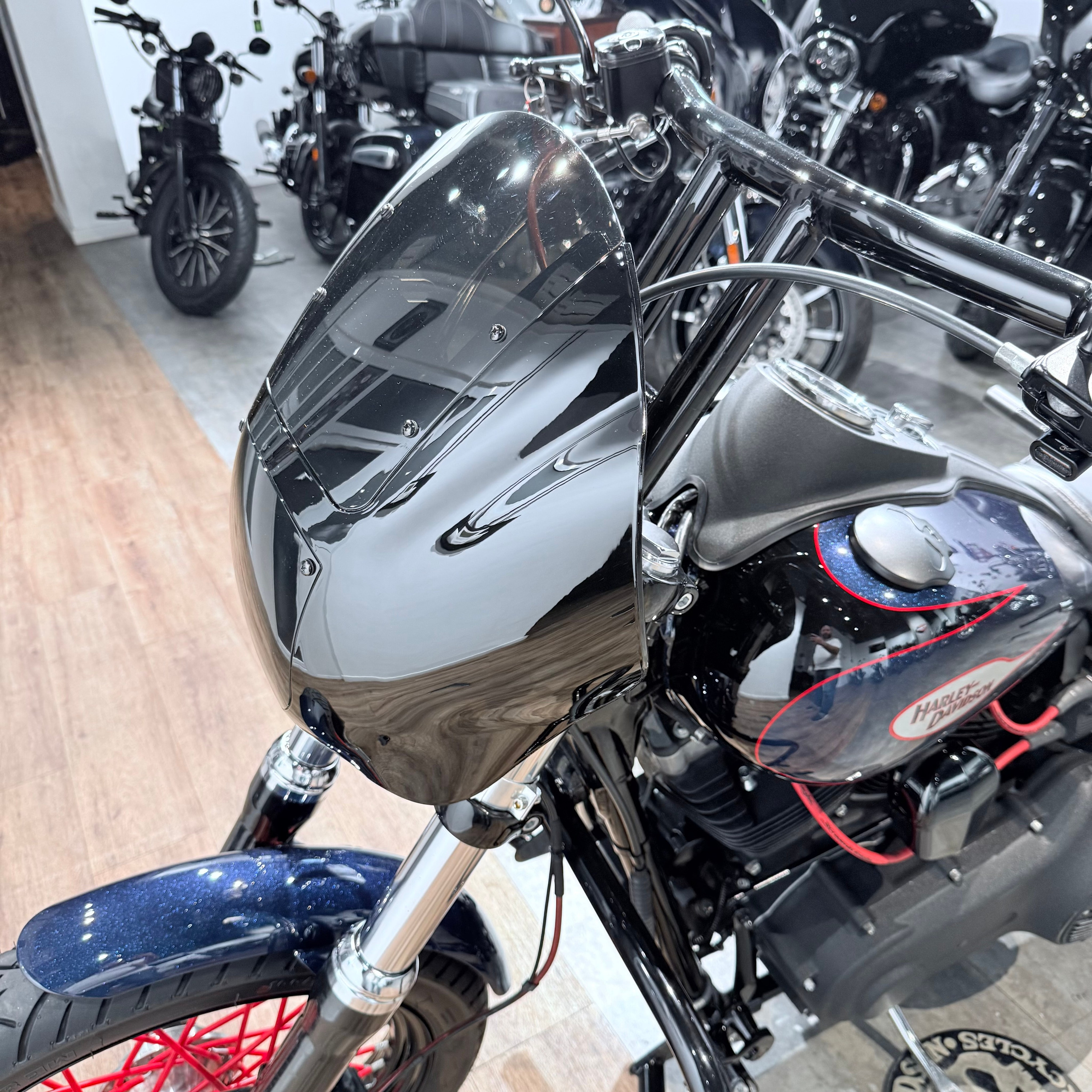 2013 Street Bob АВS Сlub-Style Blue. Hello Davidson, Москва. Только хорошие мотоциклы…