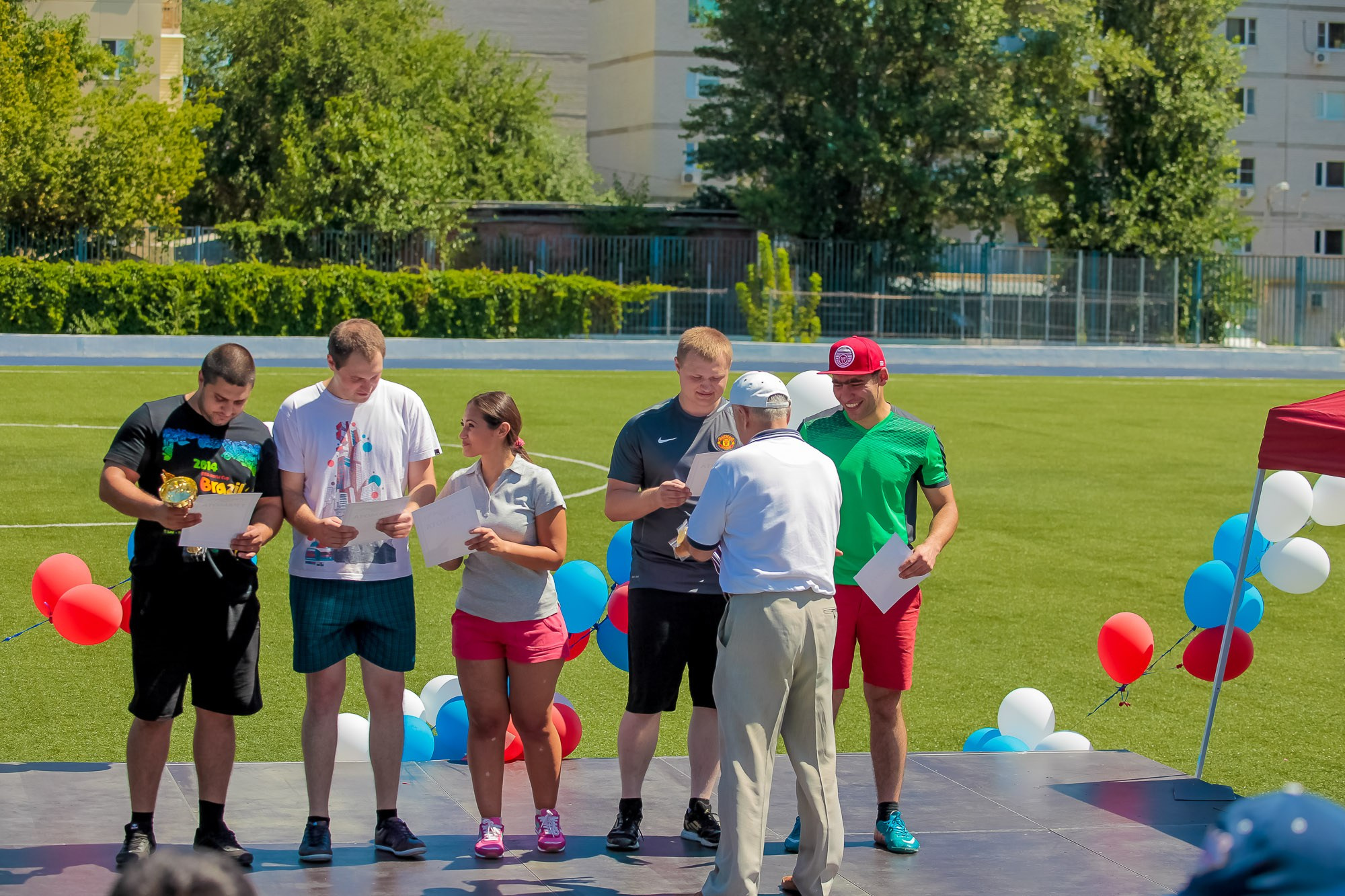 День Физкульт. Максим Матвийченко и Виктория Басова профессионалы своего дела