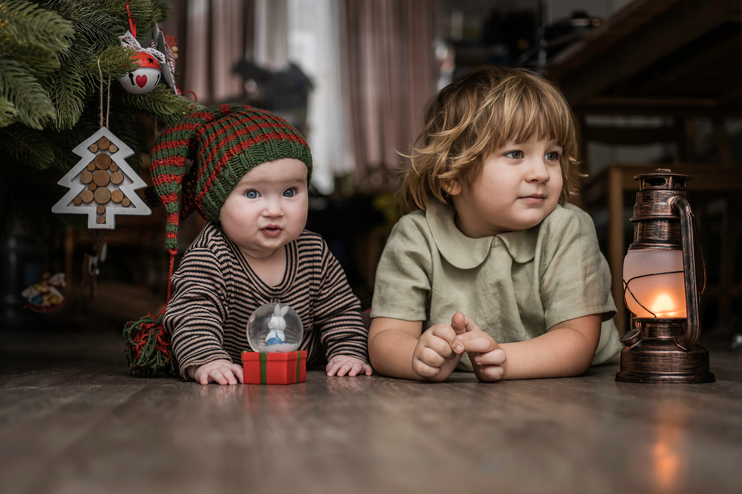 Новый Год. Савелий и Марфа. Семейный фотограф Ефремова Виктория