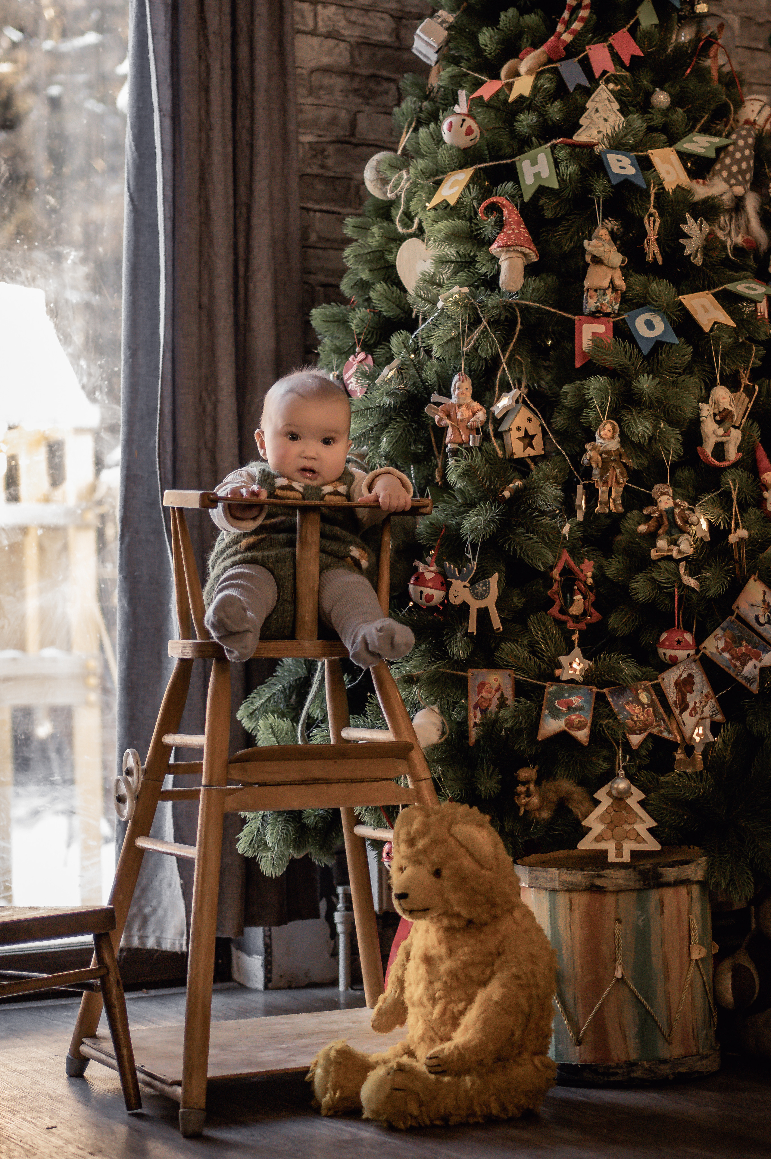 Новый Год. Савелий и Марфа. Семейный фотограф Ефремова Виктория