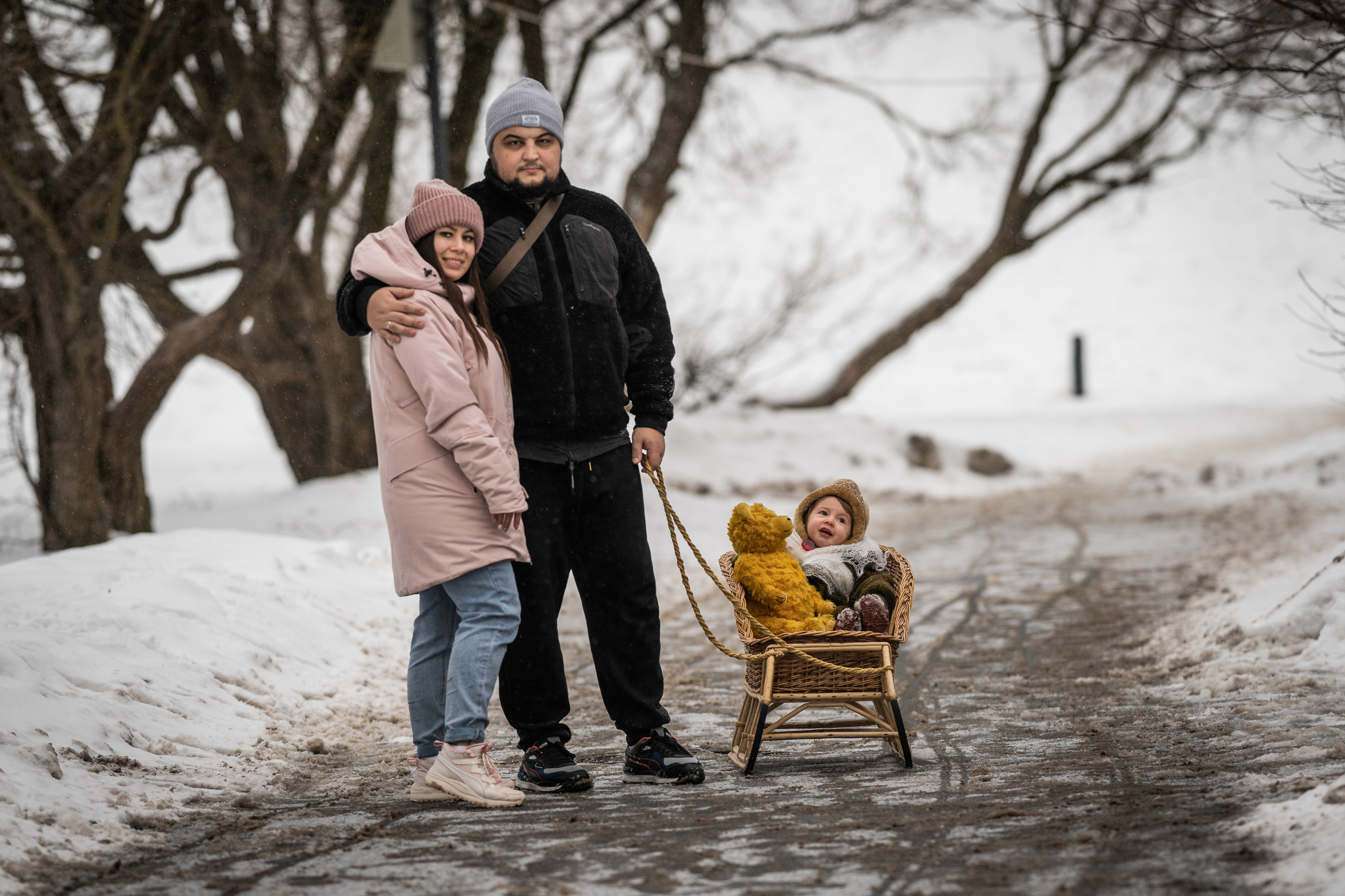 Алексей, Юлия и Василиса. Семейный фотограф Ефремова Виктория