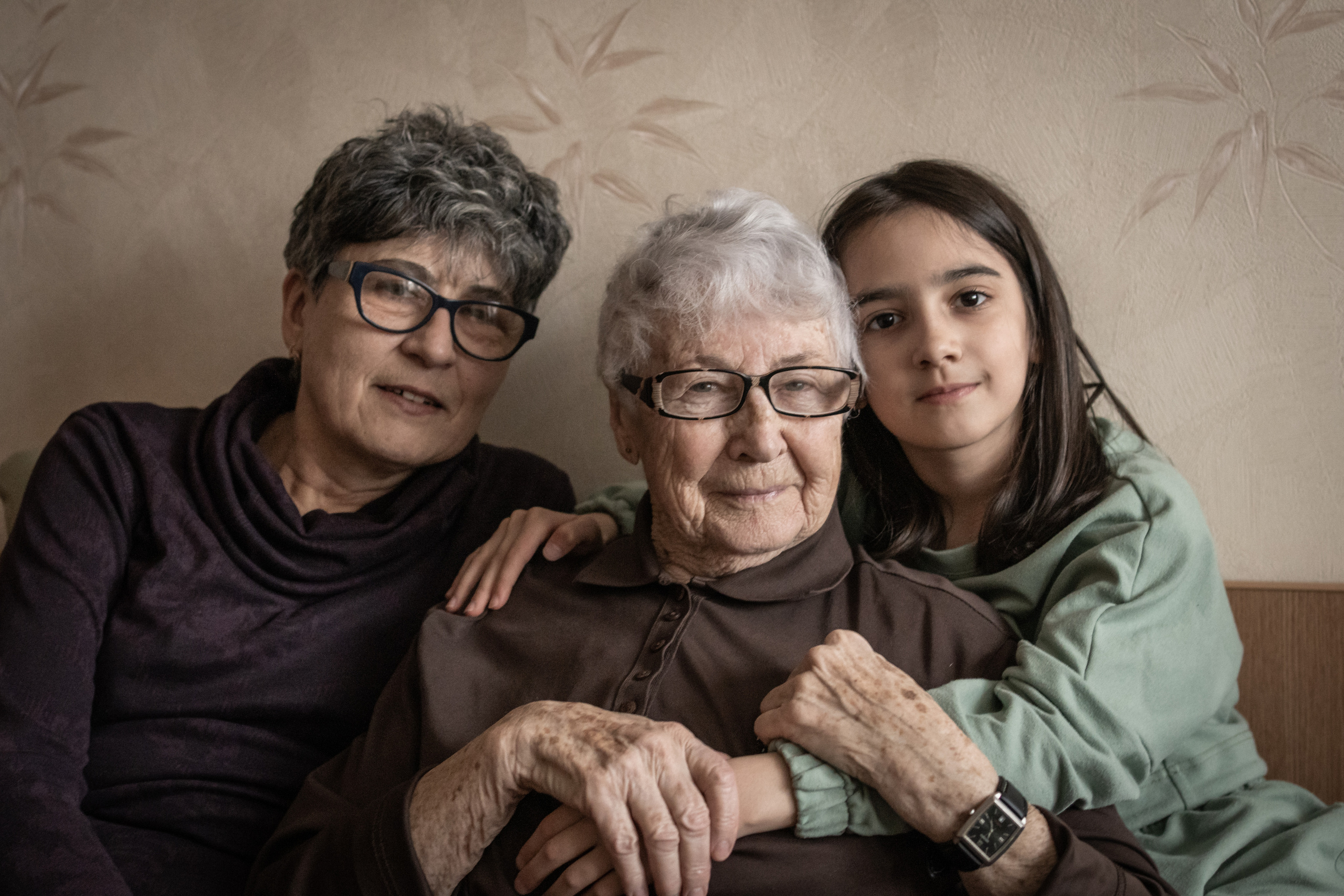 Четыре женских поколения. Семейный фотограф Ефремова Виктория