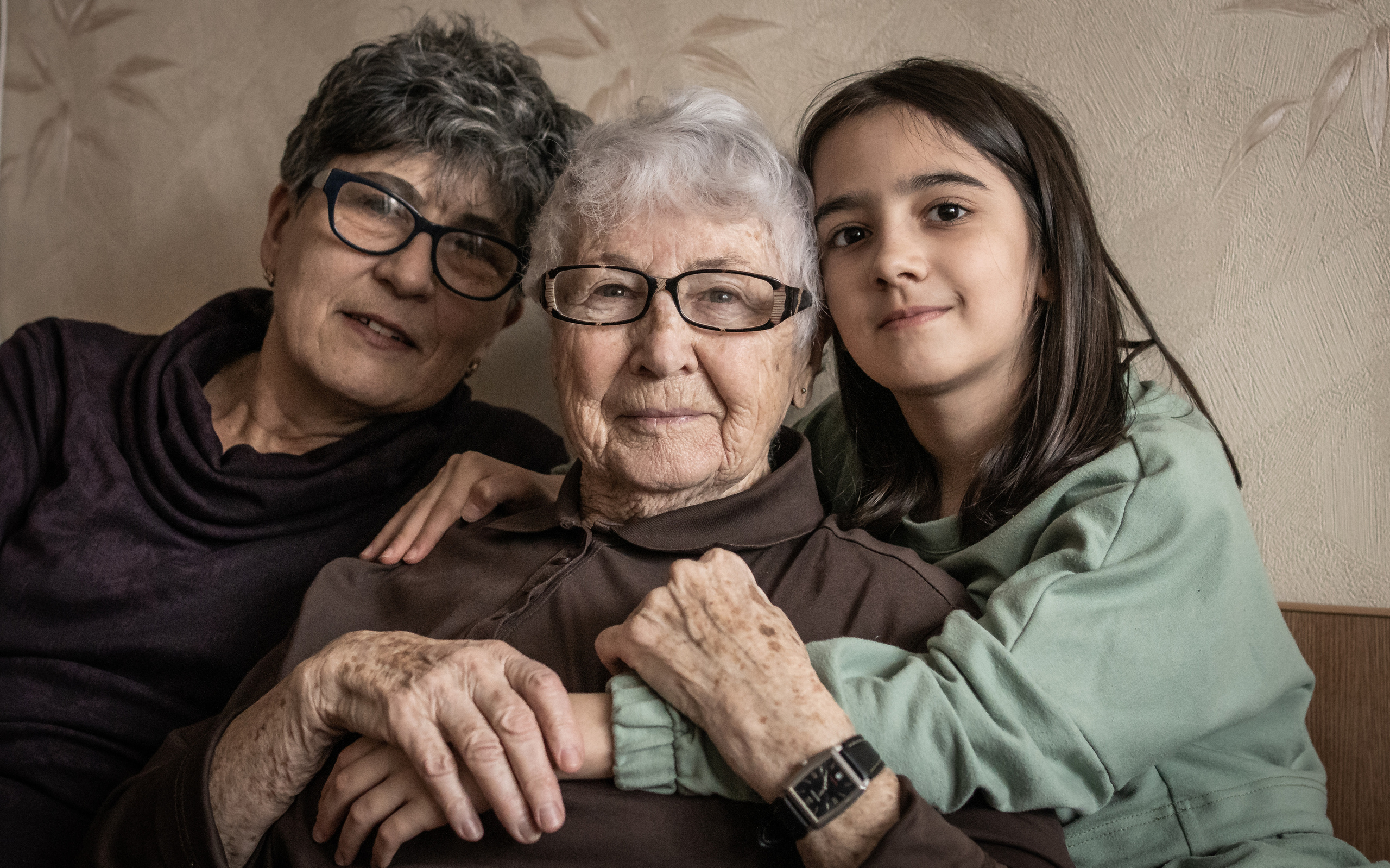 Четыре женских поколения. Семейный фотограф Ефремова Виктория