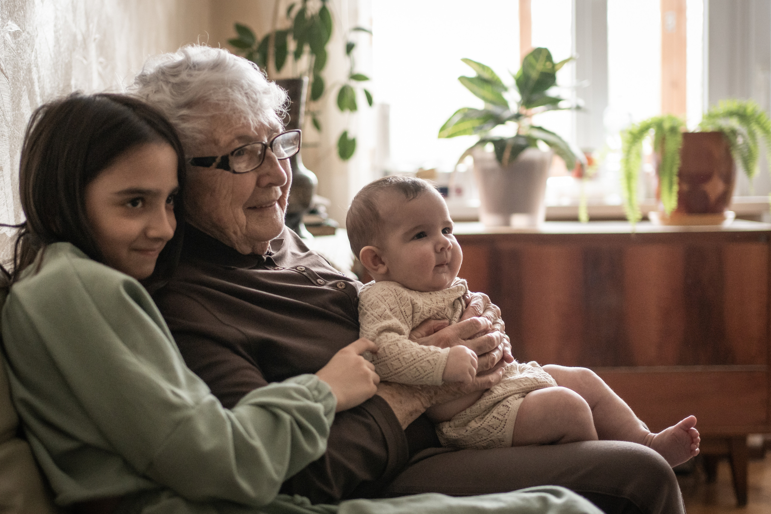 Четыре женских поколения. Семейный фотограф Ефремова Виктория