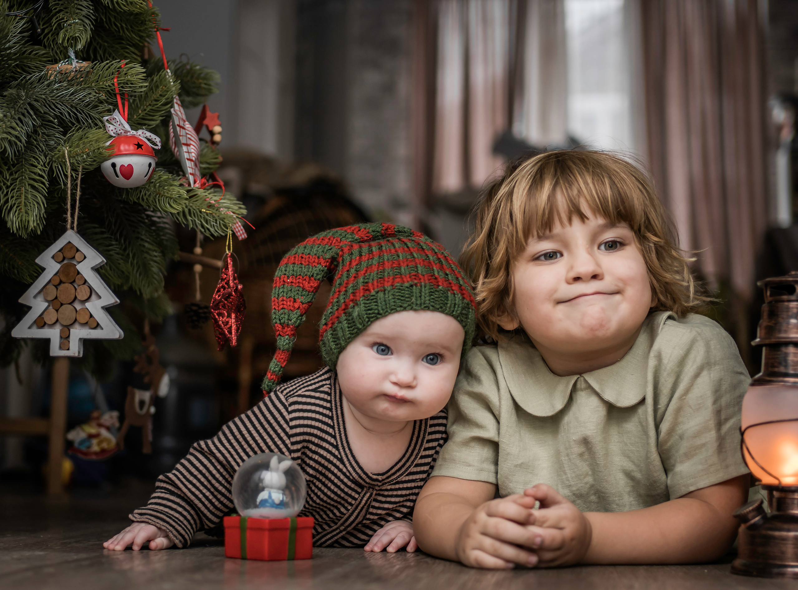 Новый Год. Савелий и Марфа. Семейный фотограф Ефремова Виктория