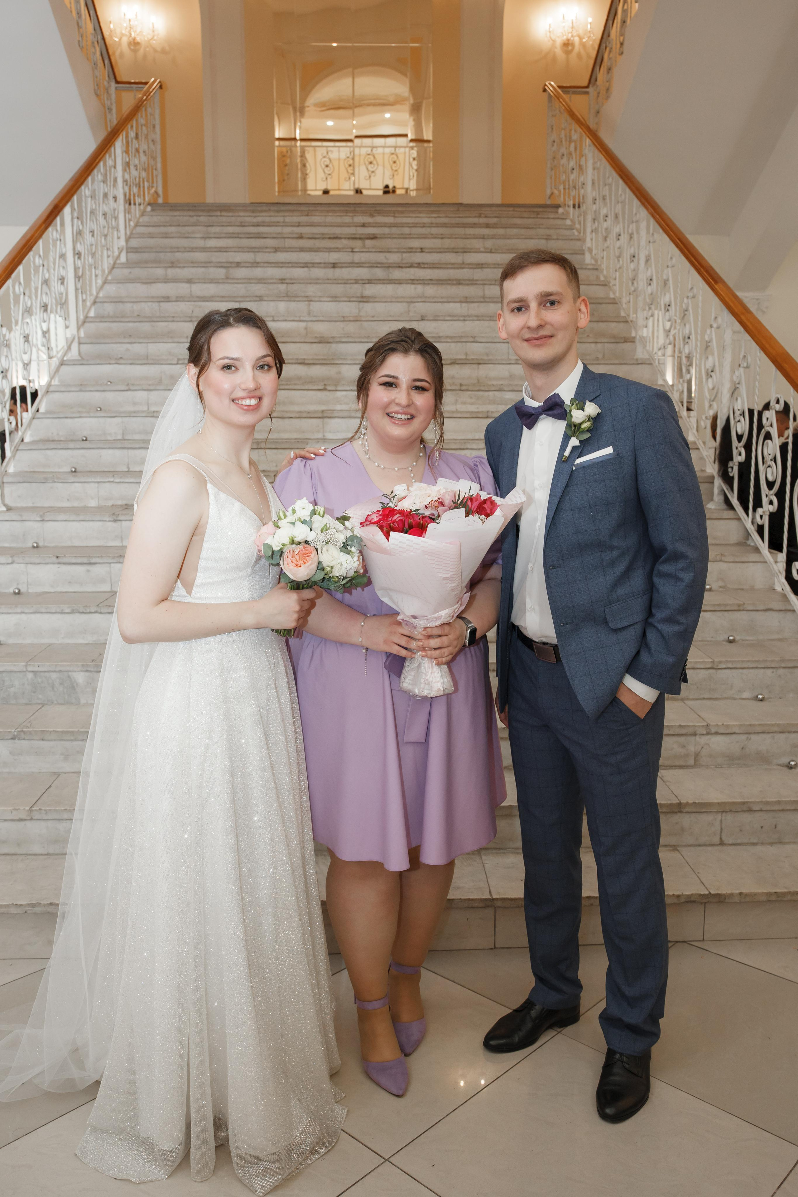 Надежда и Никита, ЗАГС г. Королев, фотостудия SpaceNoirArt. Свадебный и репортажный фотограф (Москва, Королев и другие)