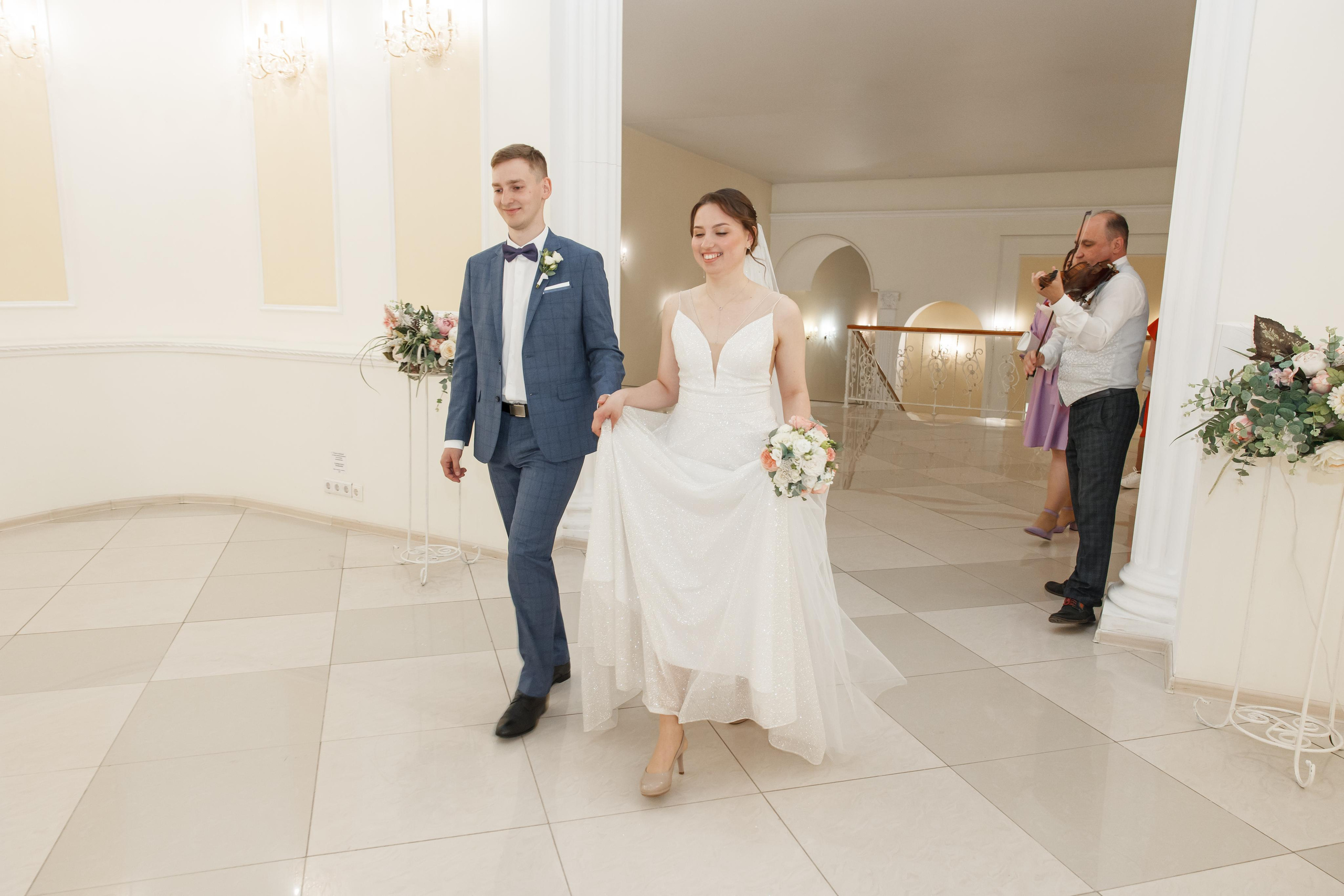 Надежда и Никита, ЗАГС г. Королев, фотостудия SpaceNoirArt. Свадебный и репортажный фотограф (Москва, Королев и другие)