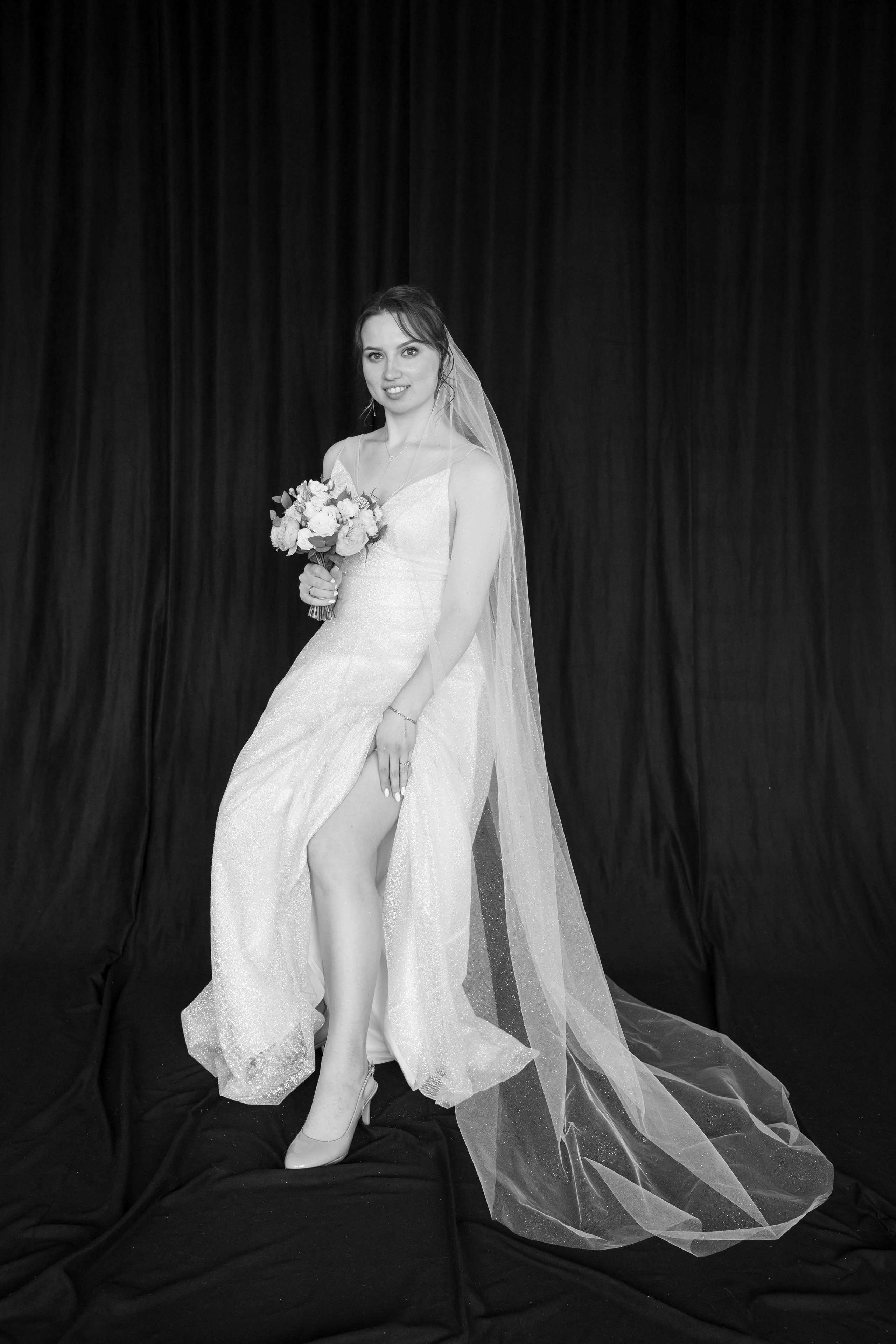 Надежда и Никита, ЗАГС г. Королев, фотостудия SpaceNoirArt. Свадебный и репортажный фотограф (Москва, Королев и другие)