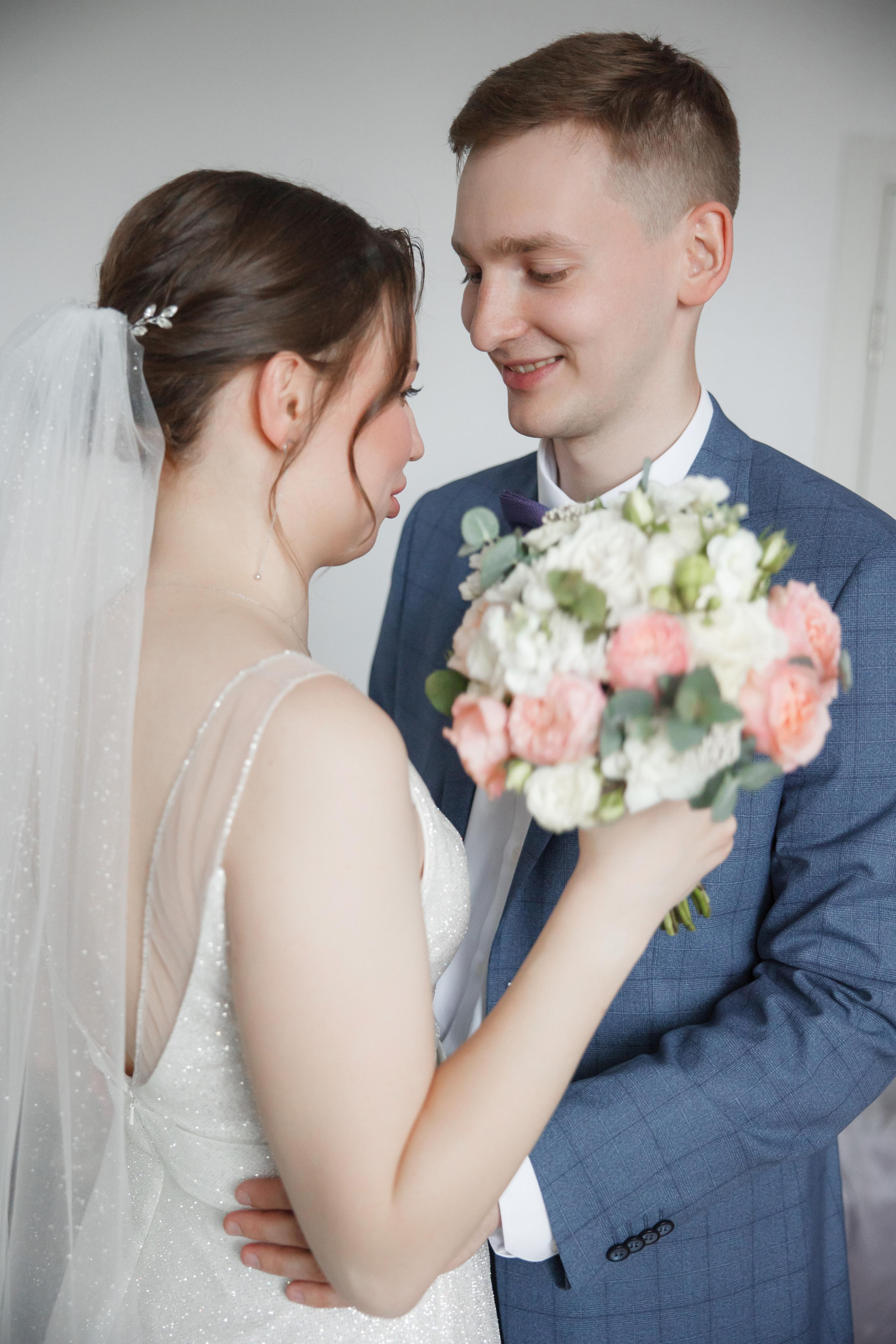 Надежда и Никита, ЗАГС г. Королев, фотостудия SpaceNoirArt. Свадебный и репортажный фотограф (Москва, Королев и другие)