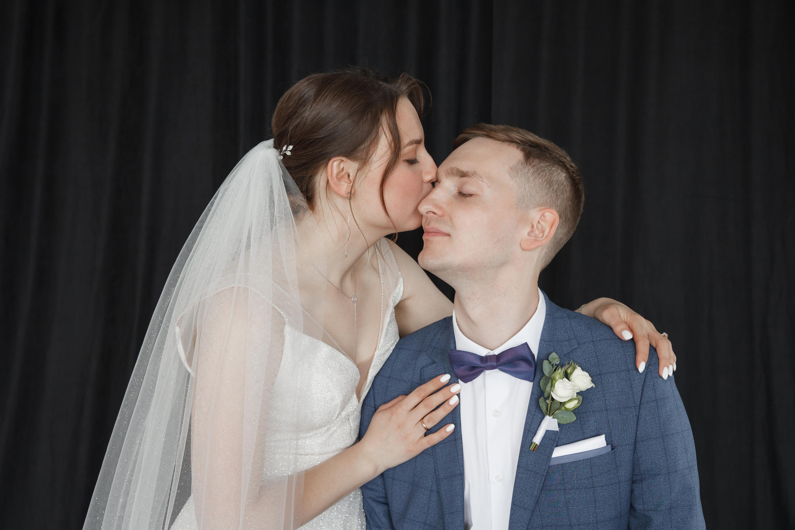 Надежда и Никита, ЗАГС г. Королев, фотостудия SpaceNoirArt. Свадебный и репортажный фотограф (Москва, Королев и другие)