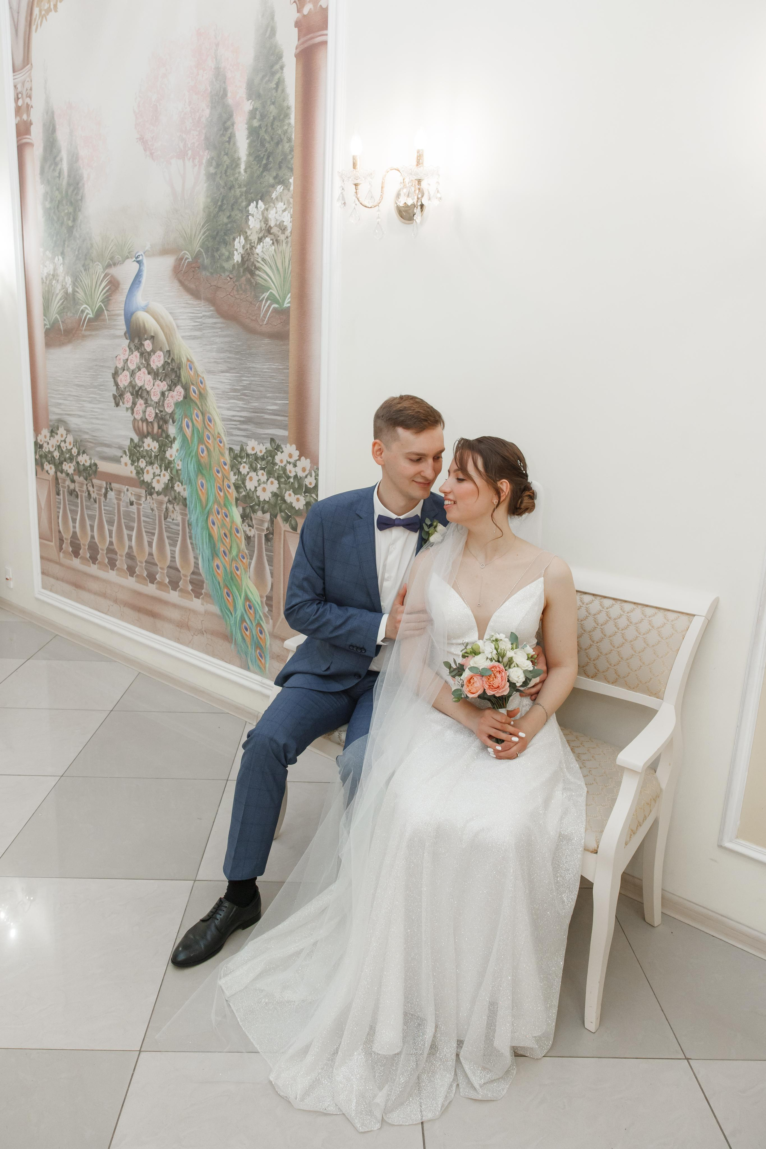 Надежда и Никита, ЗАГС г. Королев, фотостудия SpaceNoirArt. Свадебный и репортажный фотограф (Москва, Королев и другие)