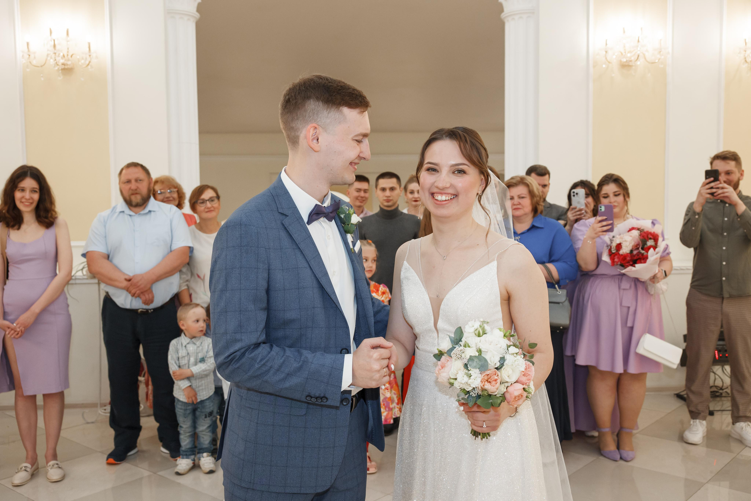 Надежда и Никита, ЗАГС г. Королев, фотостудия SpaceNoirArt. Свадебный и репортажный фотограф (Москва, Королев и другие)