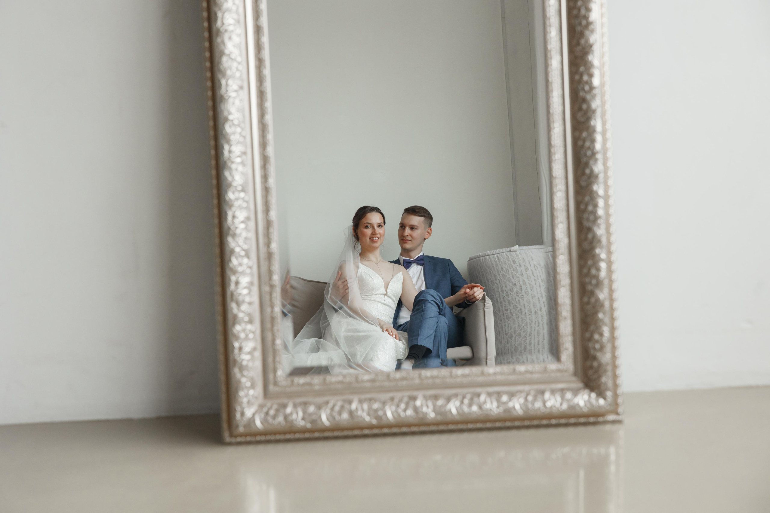 Надежда и Никита, ЗАГС г. Королев, фотостудия SpaceNoirArt. Свадебный и репортажный фотограф (Москва, Королев и другие)