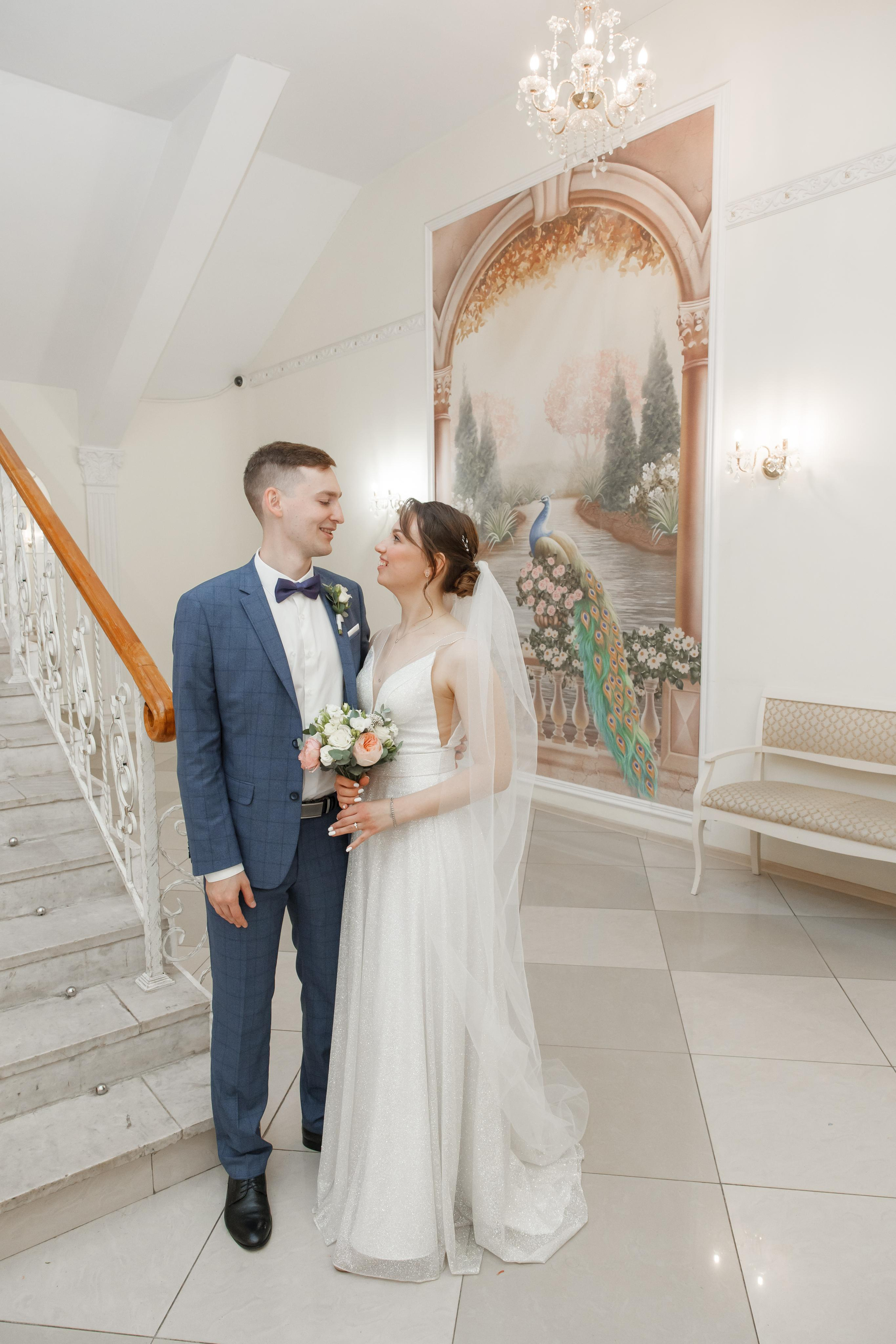 Надежда и Никита, ЗАГС г. Королев, фотостудия SpaceNoirArt. Свадебный и репортажный фотограф (Москва, Королев и другие)