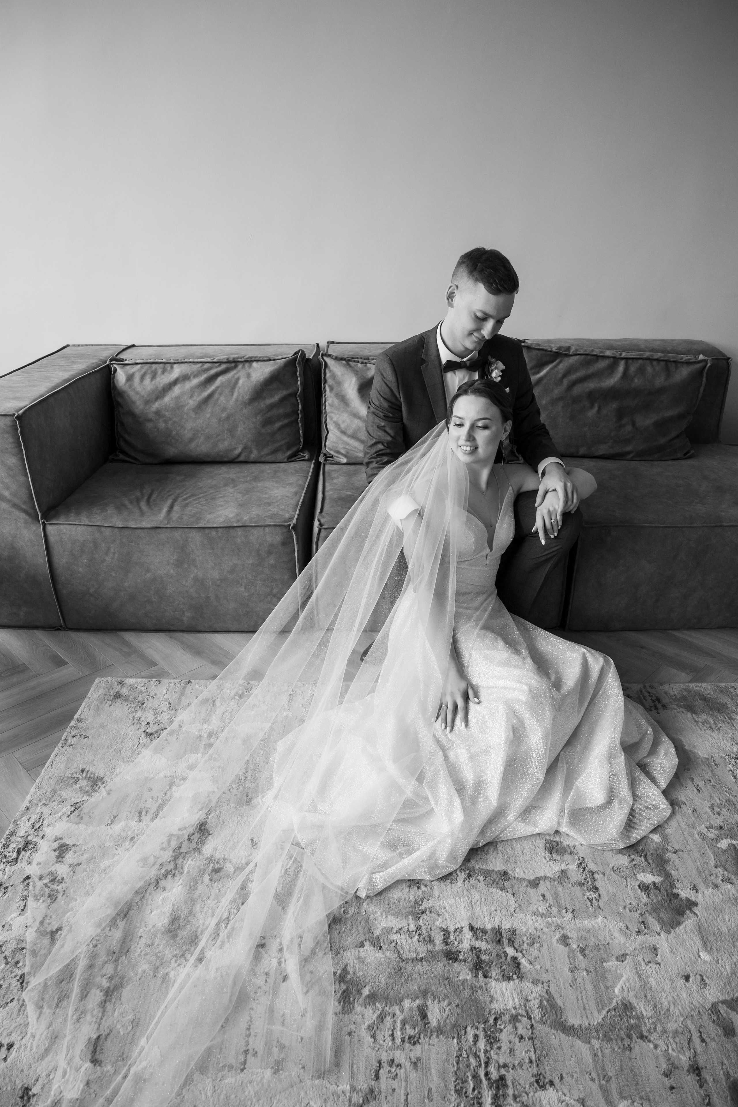 Надежда и Никита, ЗАГС г. Королев, фотостудия SpaceNoirArt. Свадебный и репортажный фотограф (Москва, Королев и другие)